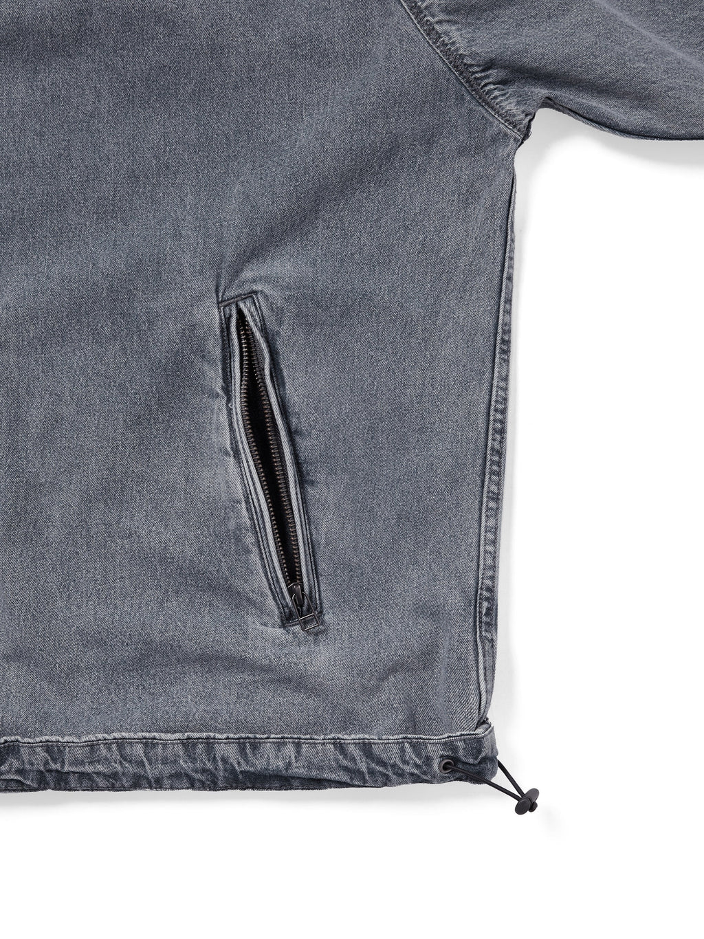thisisneverthat - SP-Logo Denim Windbreaker (Washed Blue) product image 3 | TRAB K-Fashion Australia