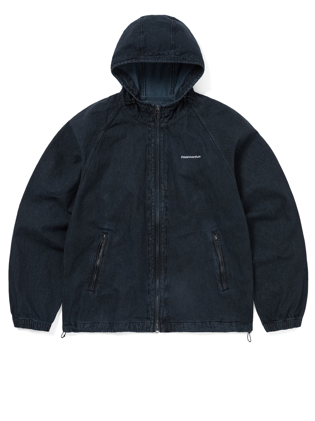 thisisneverthat - SP-Logo Denim Windbreaker (Navy) product image 1 | TRAB K-Fashion Australia