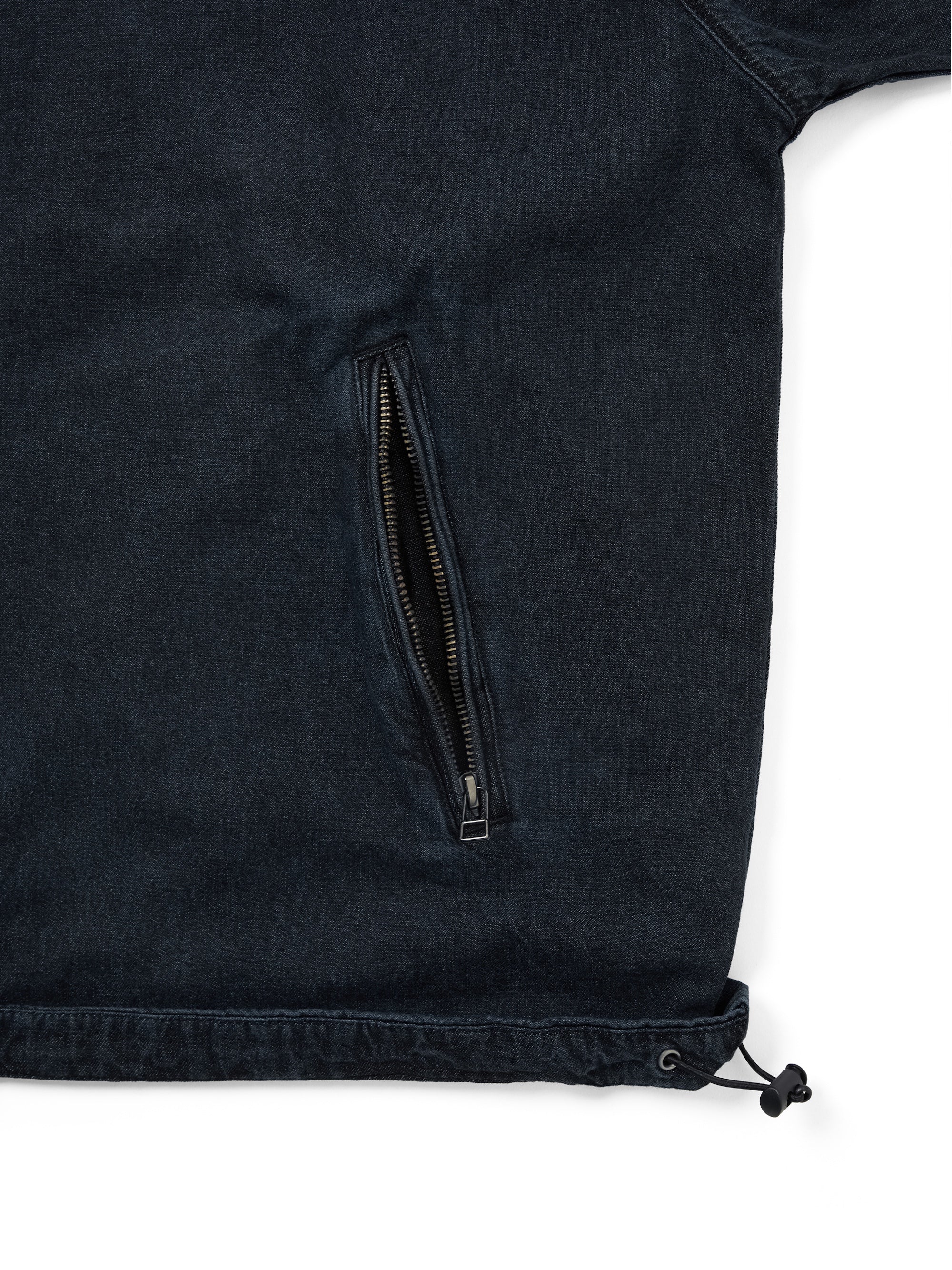 thisisneverthat - SP-Logo Denim Windbreaker (Navy) product image 3 | TRAB K-Fashion Australia