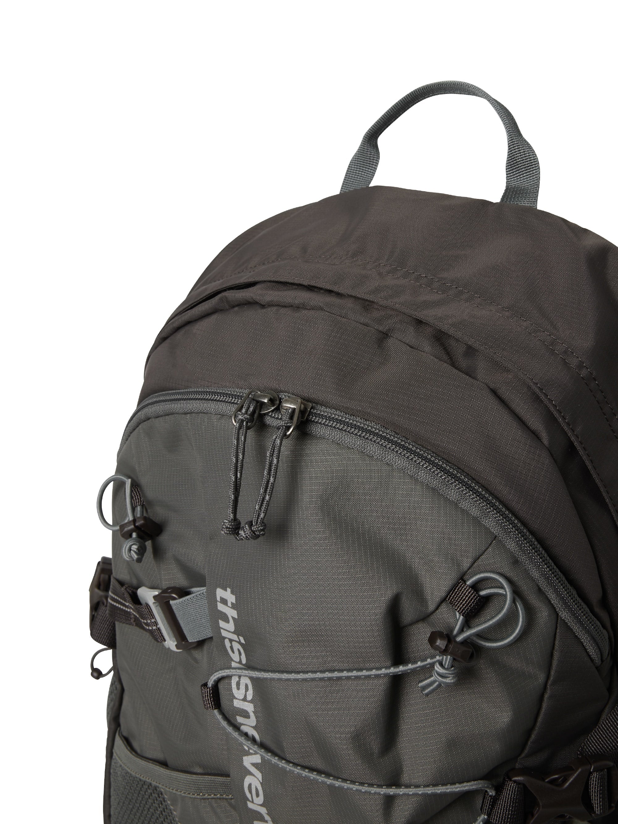 thisisneverthat - SP-Logo Field Backpack 28 (Charcoal) product image 3 | TRAB K-Fashion Australia
