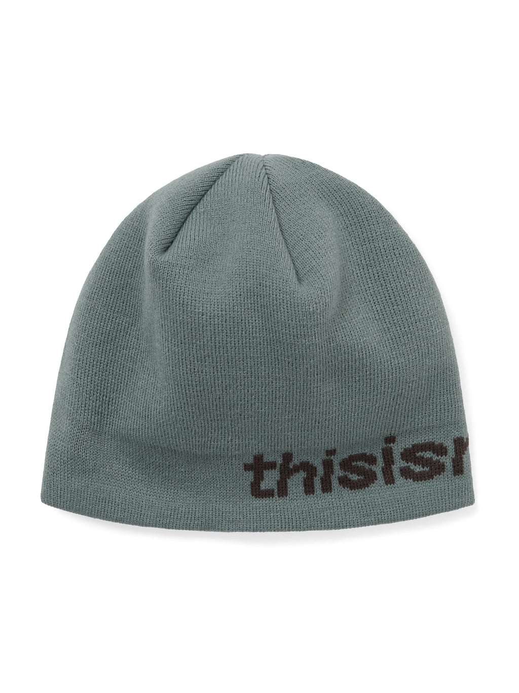 thisisneverthat - SP-Logo No Cuff Beanie Off (Green) product image 1 | TRAB K-Fashion Australia