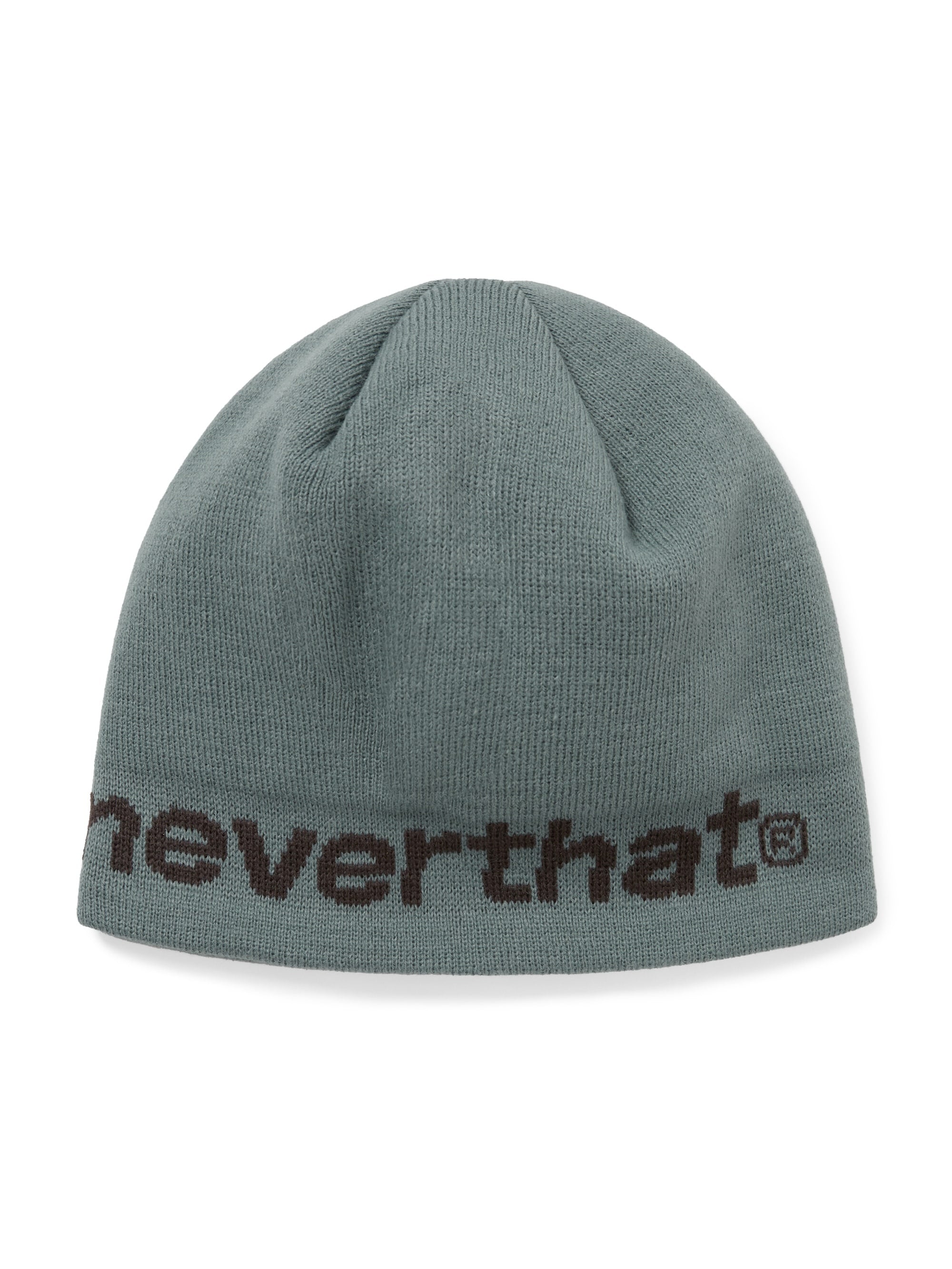 thisisneverthat - SP-Logo No Cuff Beanie Off (Green) product image 2 | TRAB K-Fashion Australia