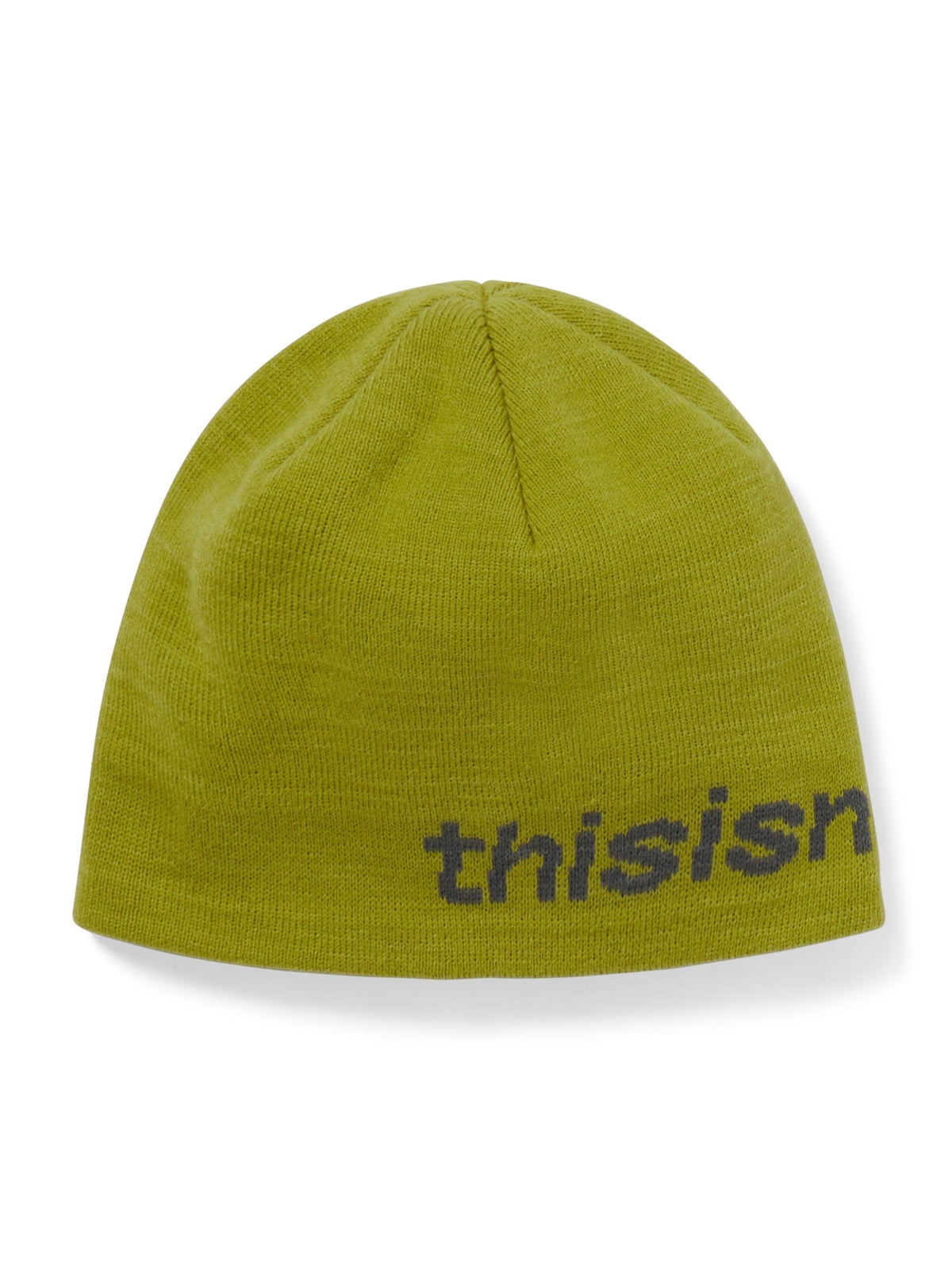 thisisneverthat - SP-Logo No Cuff Beanie (Lime) product image 1 | TRAB K-Fashion Australia