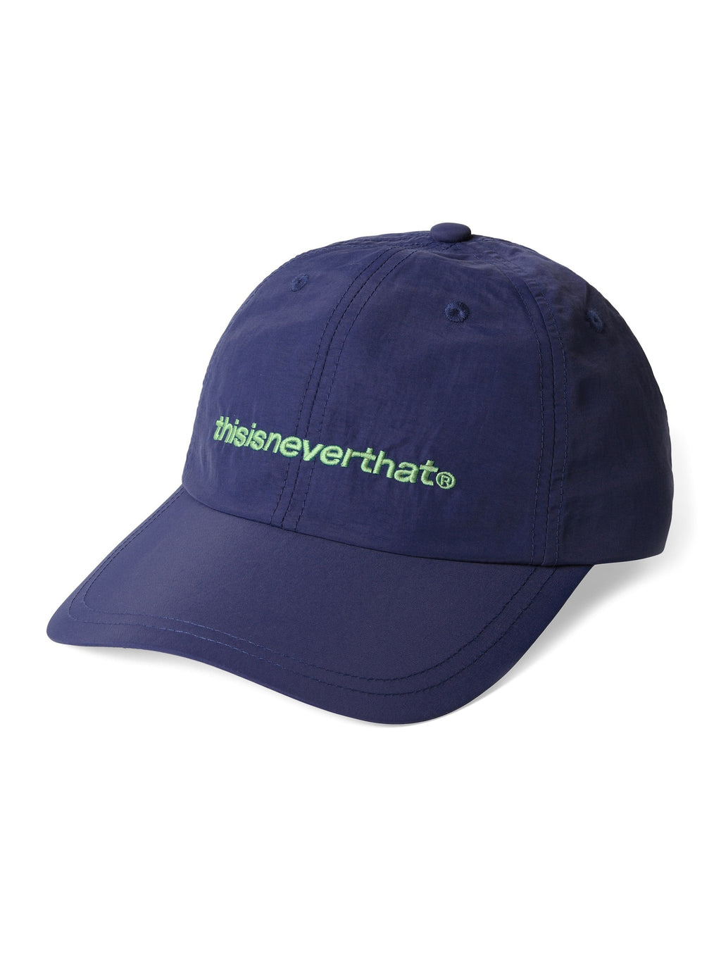 thisisneverthat - SP-Logo Nylon Cap Ivory/Burgundy (Navy) product image 1 | TRAB K-Fashion Australia