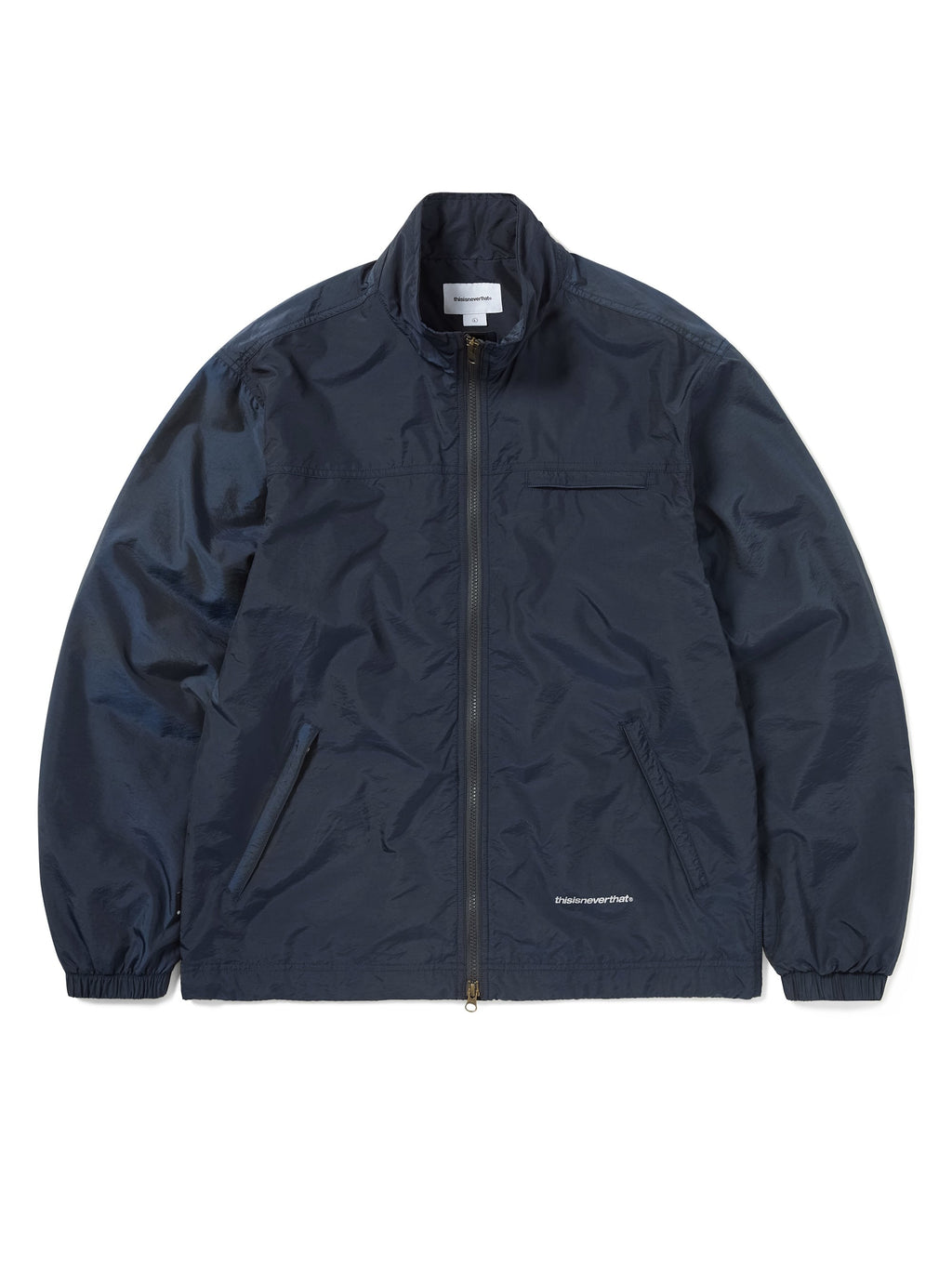 thisisneverthat - SP-Logo Warm Up Jacket (Olive Navy) product image 1 | TRAB K-Fashion Australia