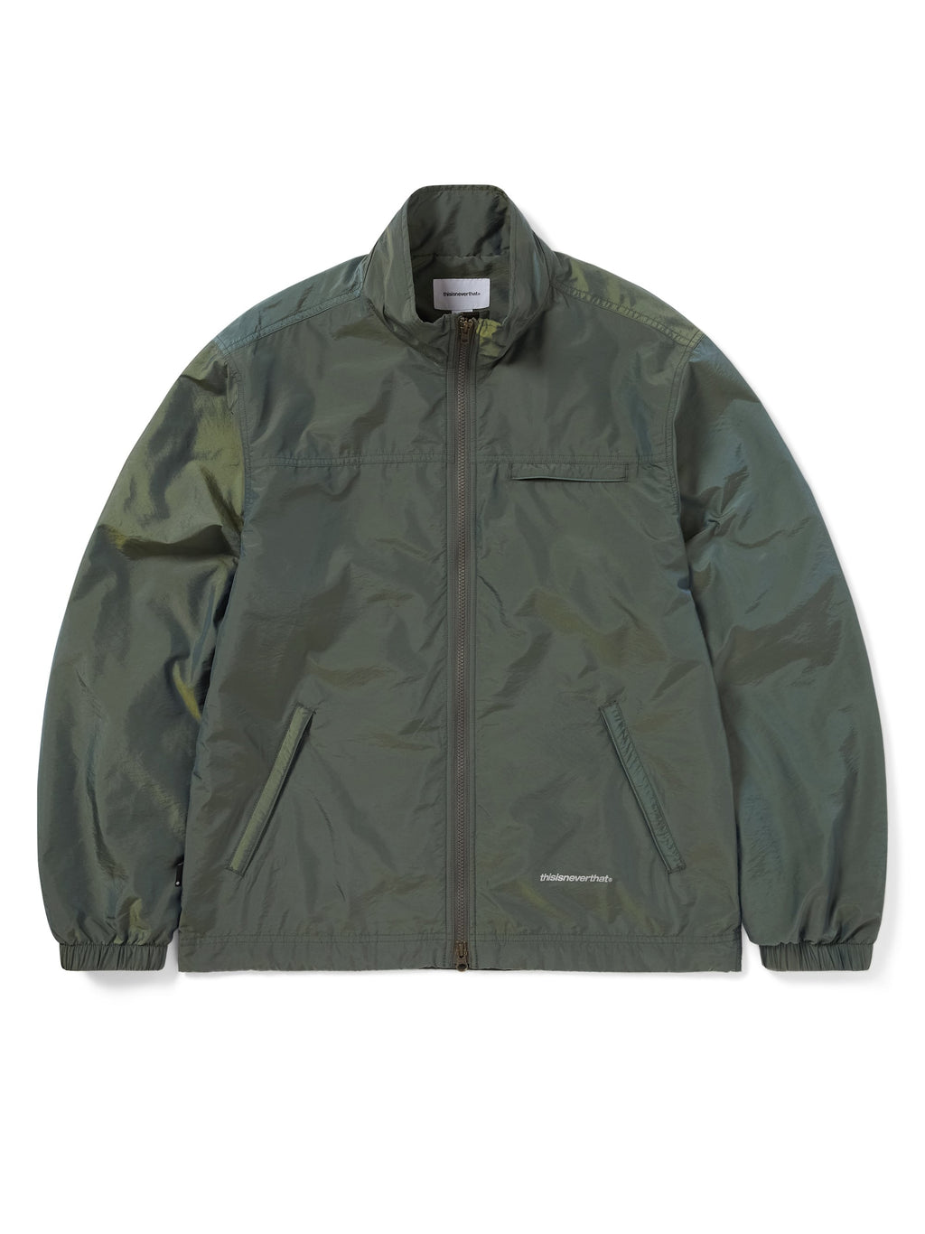 thisisneverthat - SP-Logo Warm Up Jacket Olive (Drab) product image 1 | TRAB K-Fashion Australia