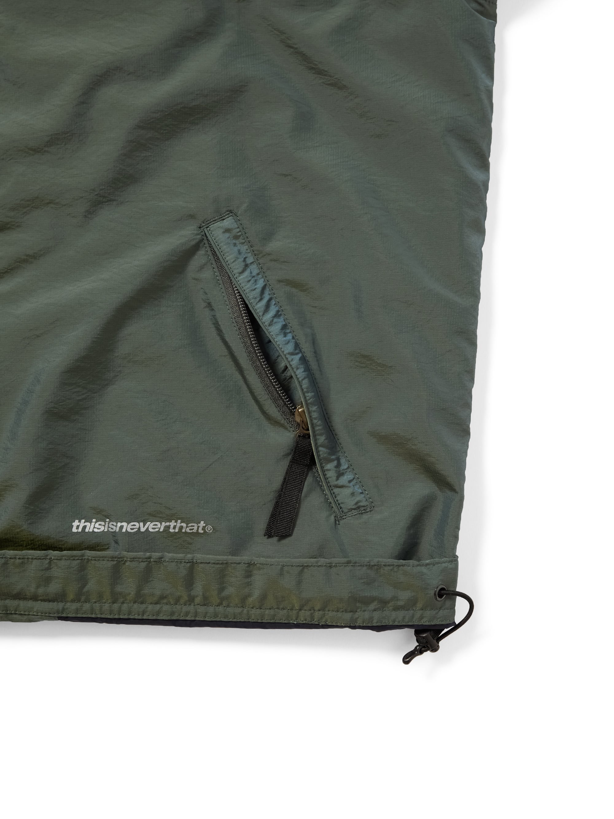 thisisneverthat - SP-Logo Warm Up Jacket Olive (Drab) product image 3 | TRAB K-Fashion Australia