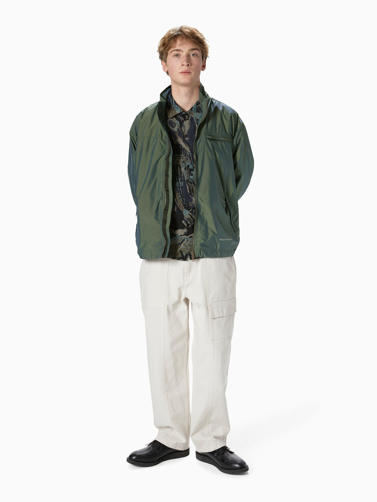 thisisneverthat - SP-Logo Warm Up Jacket (Olive Drab) product image 5 | TRAB K-Fashion Australia