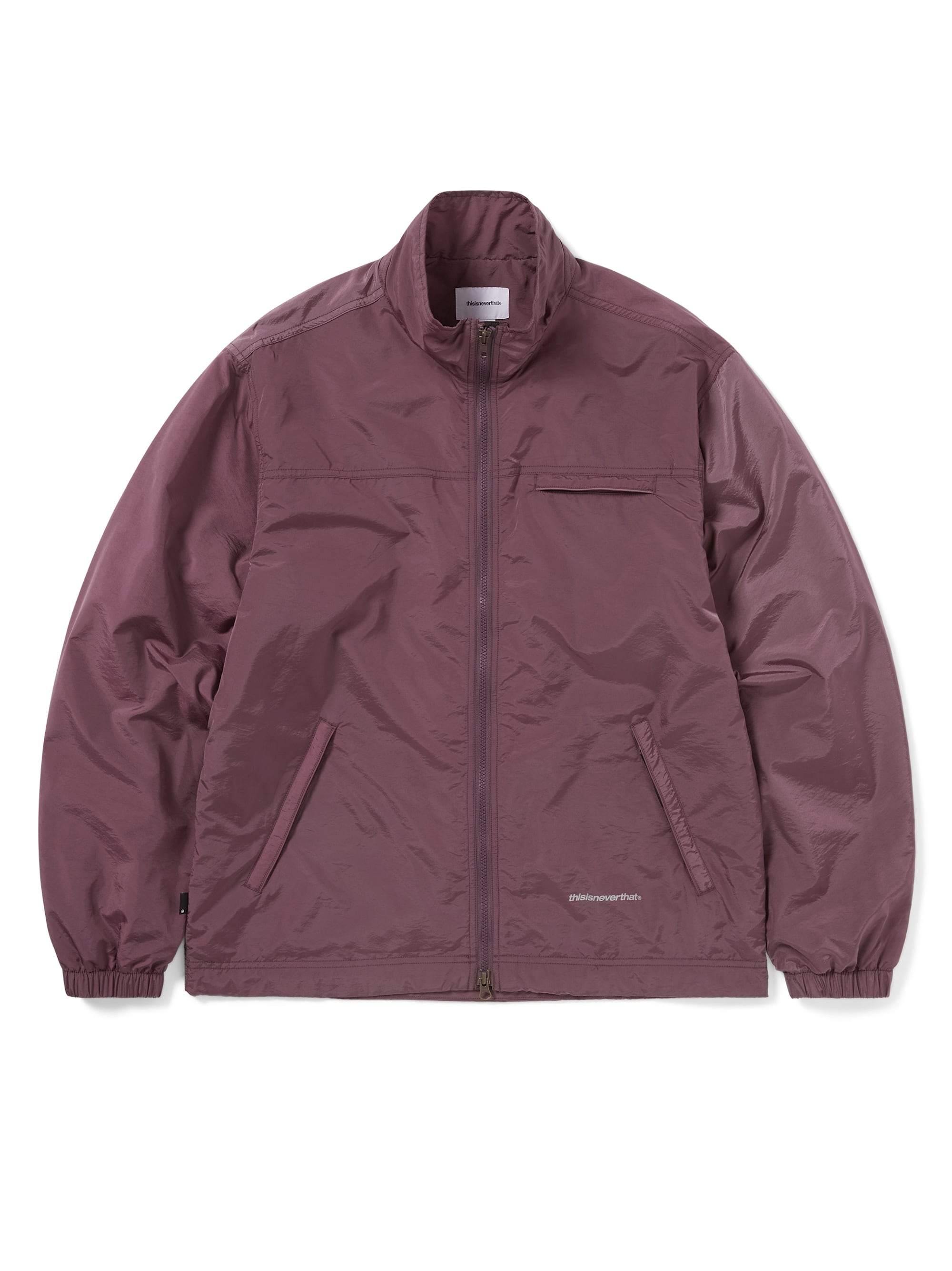 thisisneverthat - SP-Logo Warm Up Jacket (Olive Plum) product image 1 | TRAB K-Fashion Australia