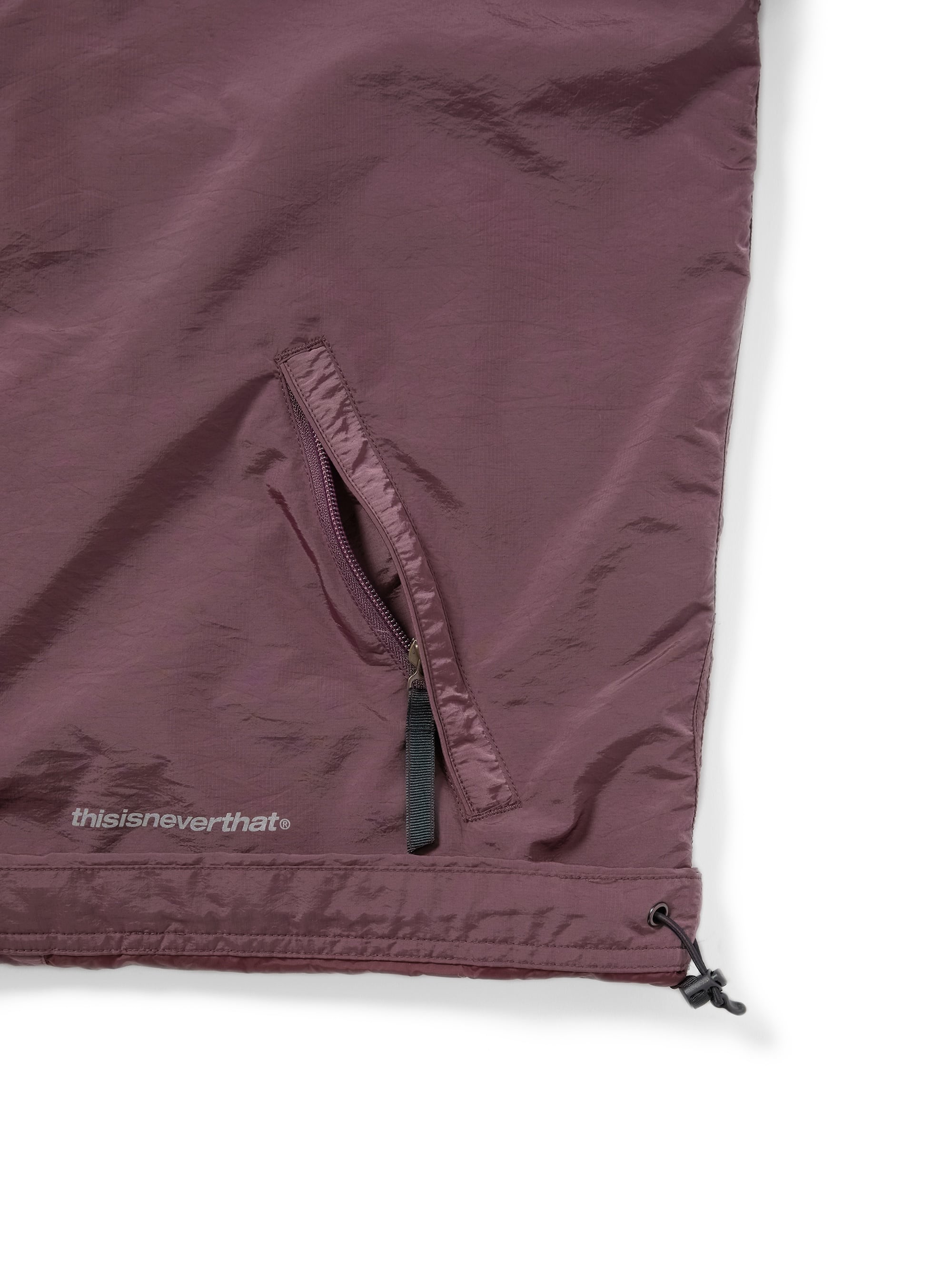 thisisneverthat - SP-Logo Warm Up Jacket (Plum) product image 3 | TRAB K-Fashion Australia