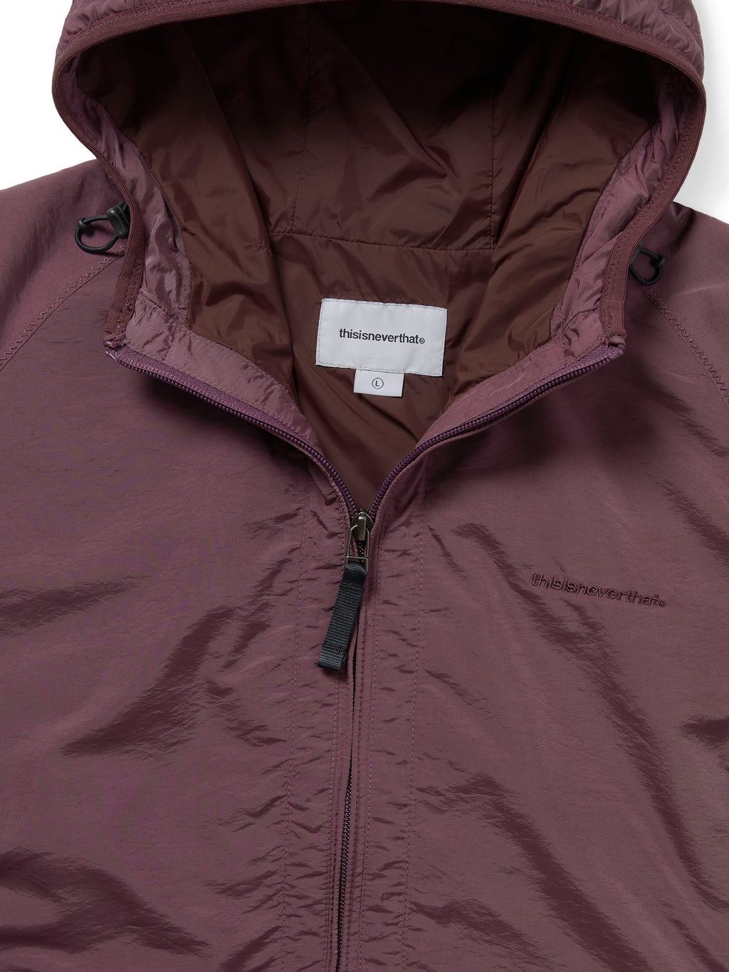 thisisneverthat - SP-Logo Windbreaker (plum) product image 2 | TRAB K-Fashion Australia