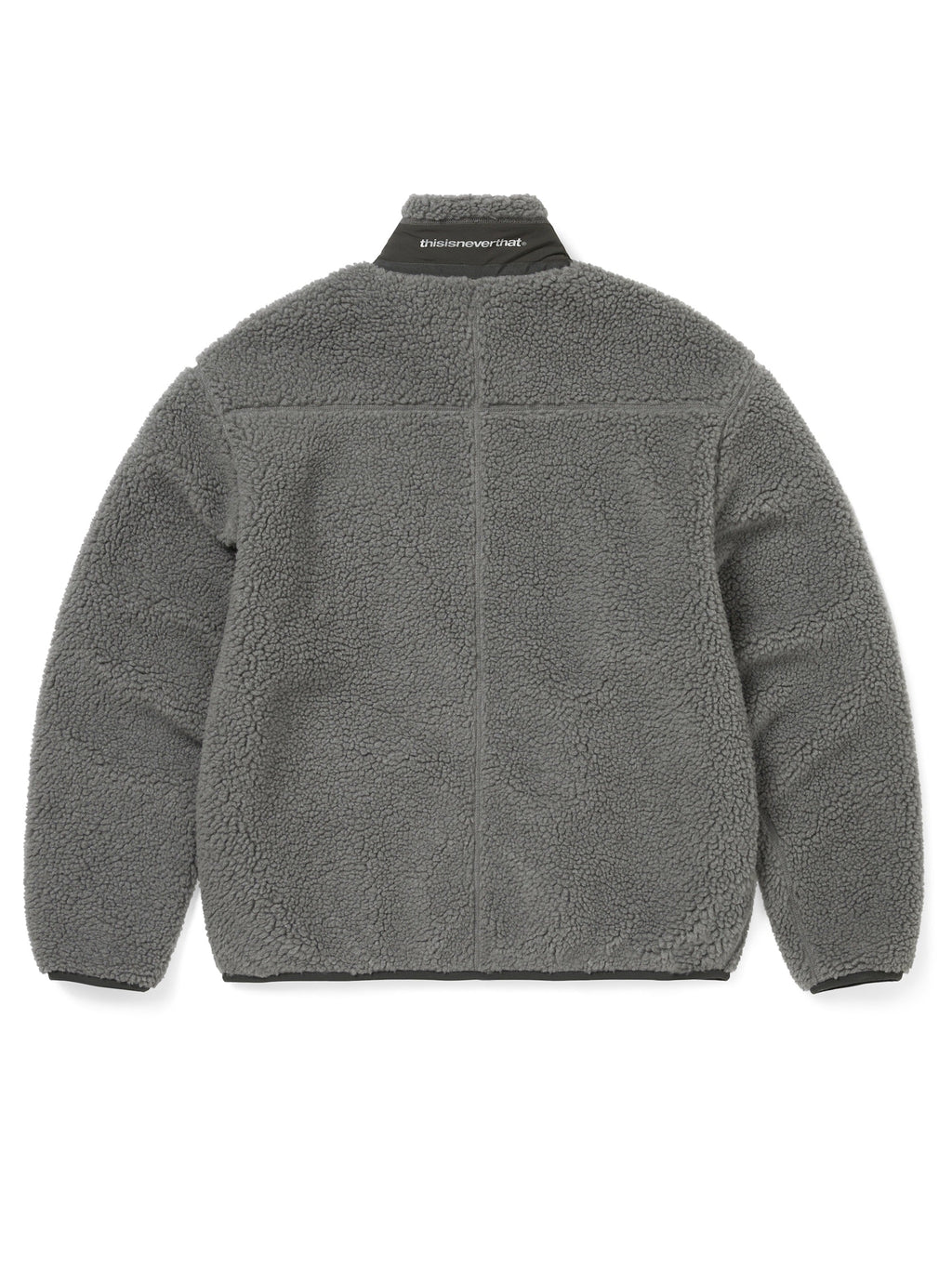 thisisneverthat - SP Sherpa Fleece Jacket (Charcoal) product image 4 | TRAB K-Fashion Australia