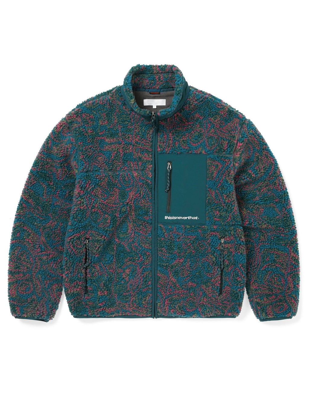 thisisneverthat - SP Sherpa Fleece Jacket (Green) product image 1 | TRAB K-Fashion Australia