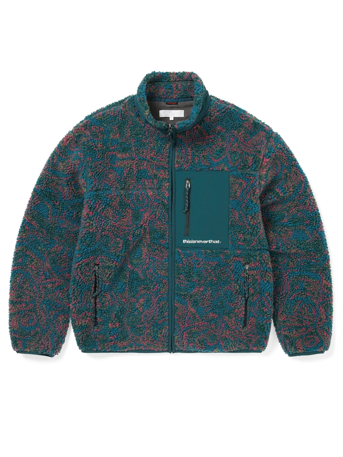 thisisneverthat - SP Sherpa Fleece Jacket (Green) product image 1 | TRAB K-Fashion Australia