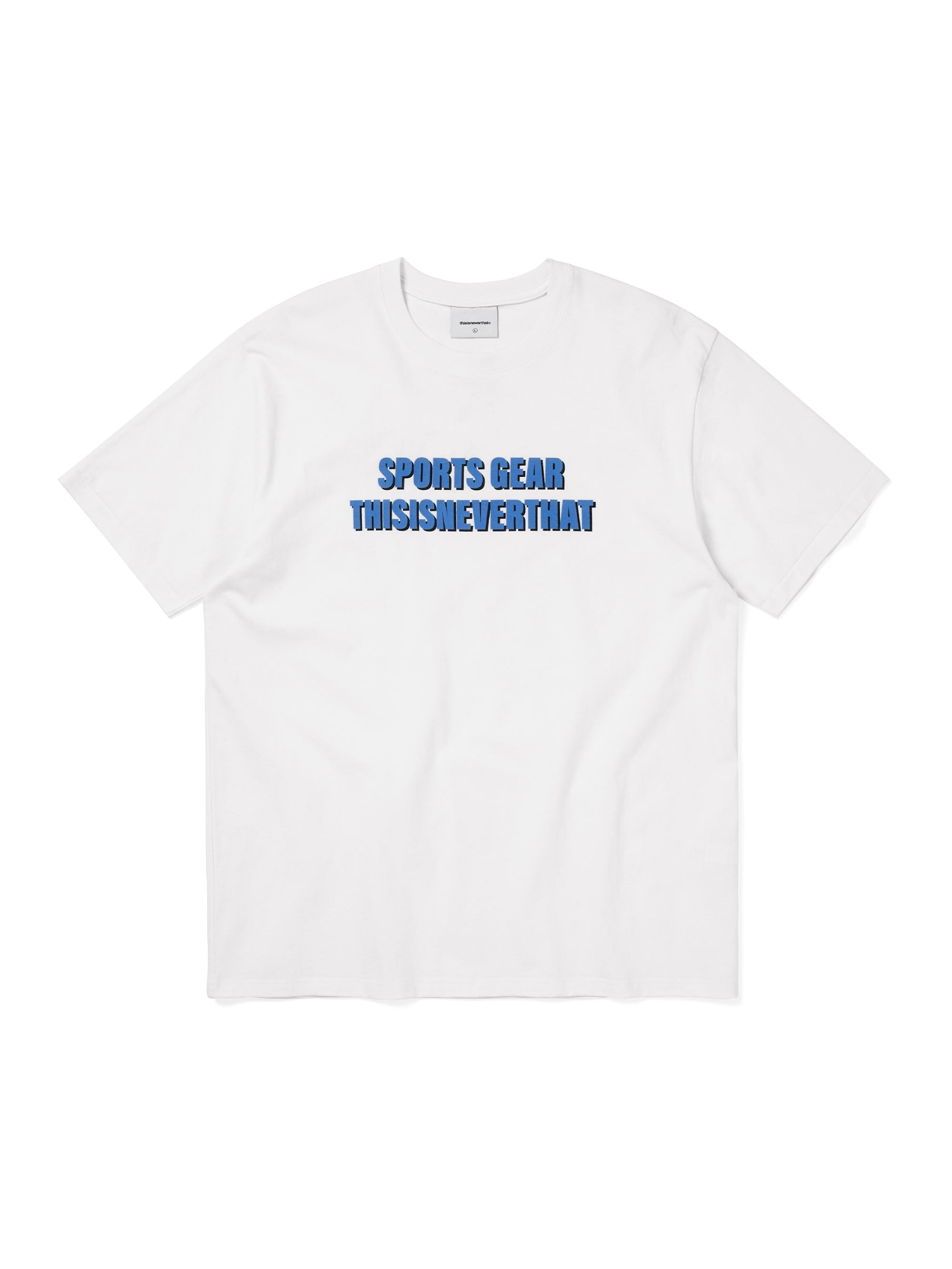 thisisneverthat - SPORTS GEAR Tee (White) product image 1 | TRAB K-Fashion Australia