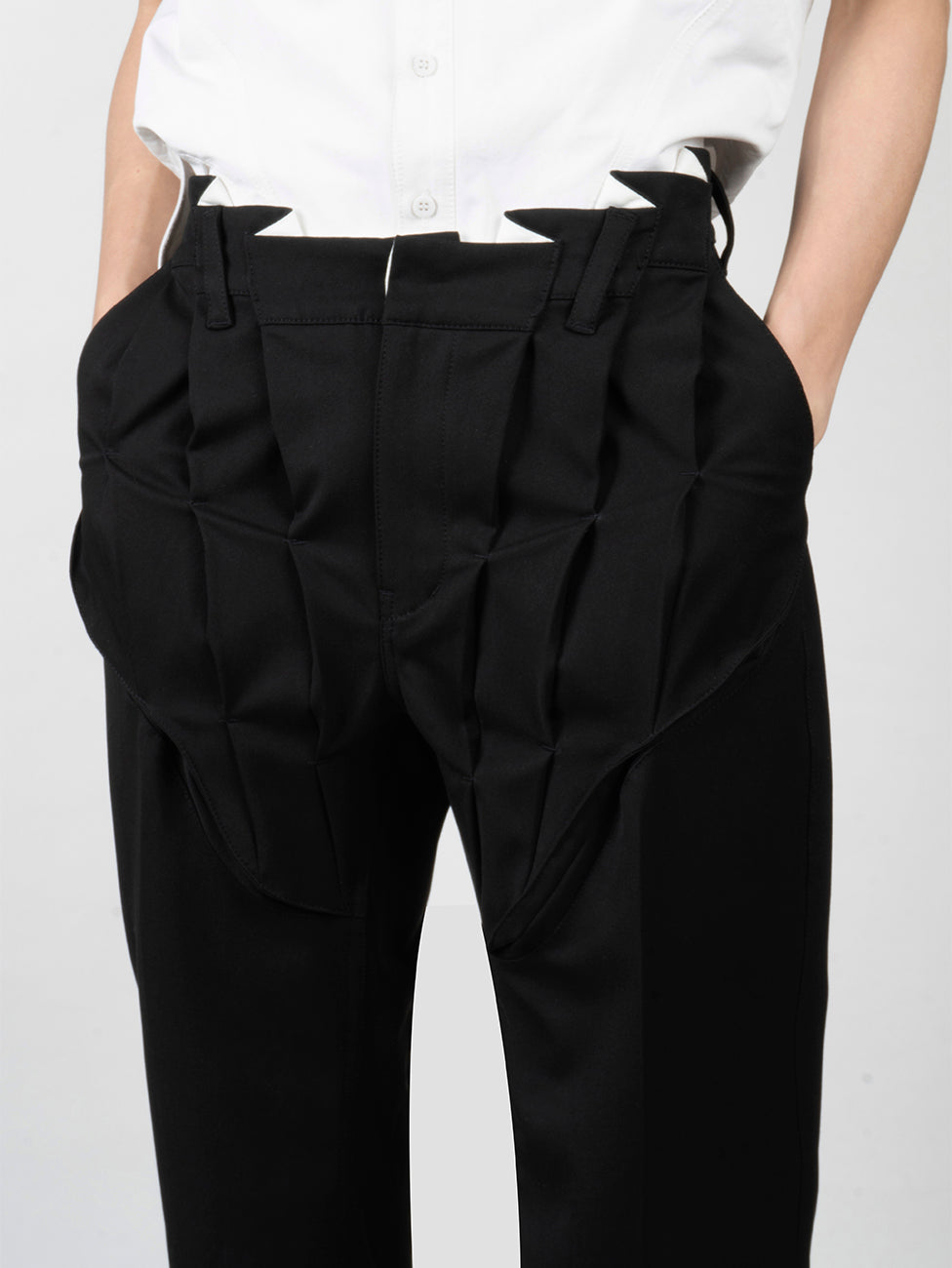 Juntae Kim - Gathered Corset Slacks product image 3 | TRAB K-Fashion Australia