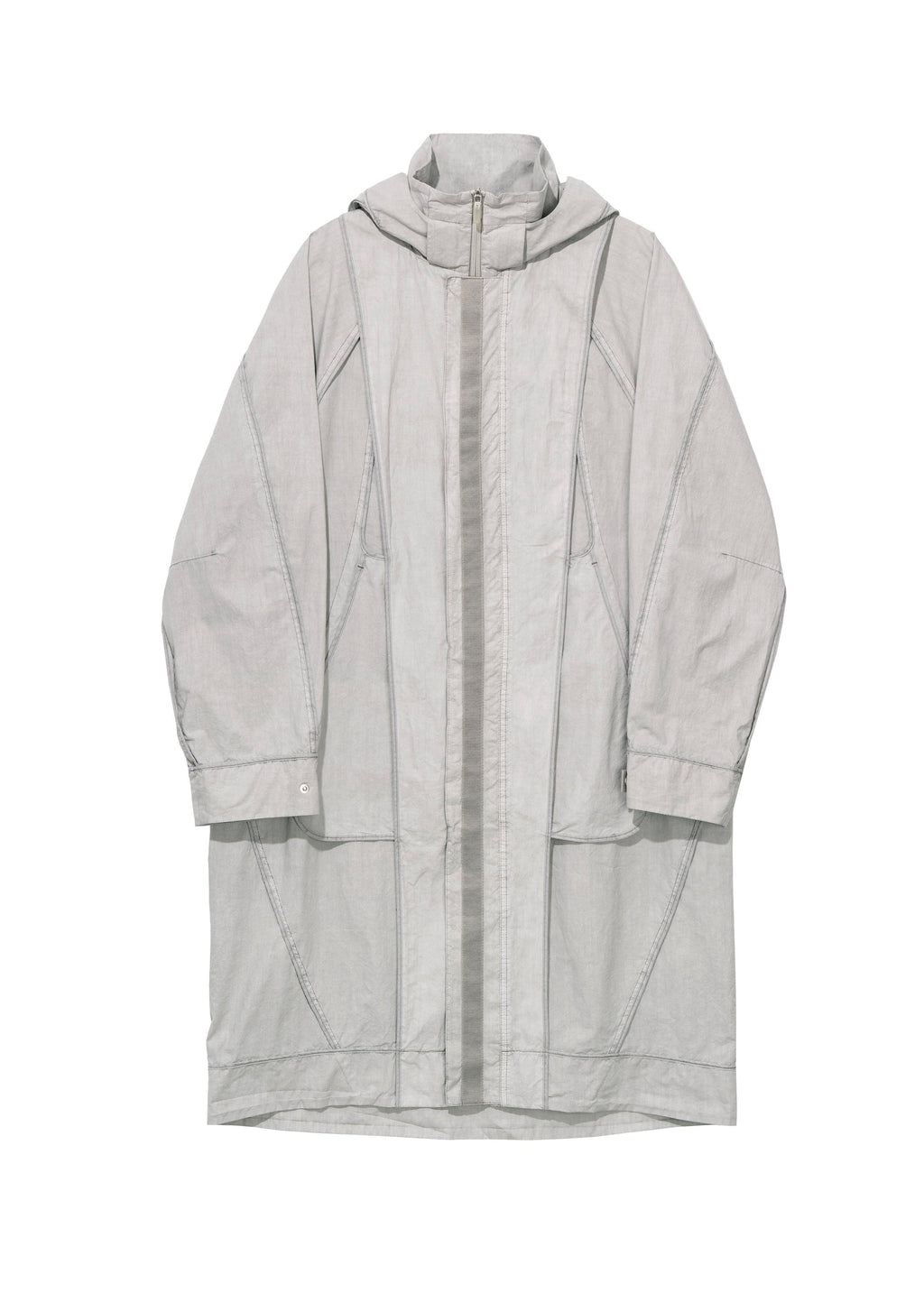 Hyein Seo - Reversed Coat (Moon Grey) product image 9 | TRAB K-Fashion Australia