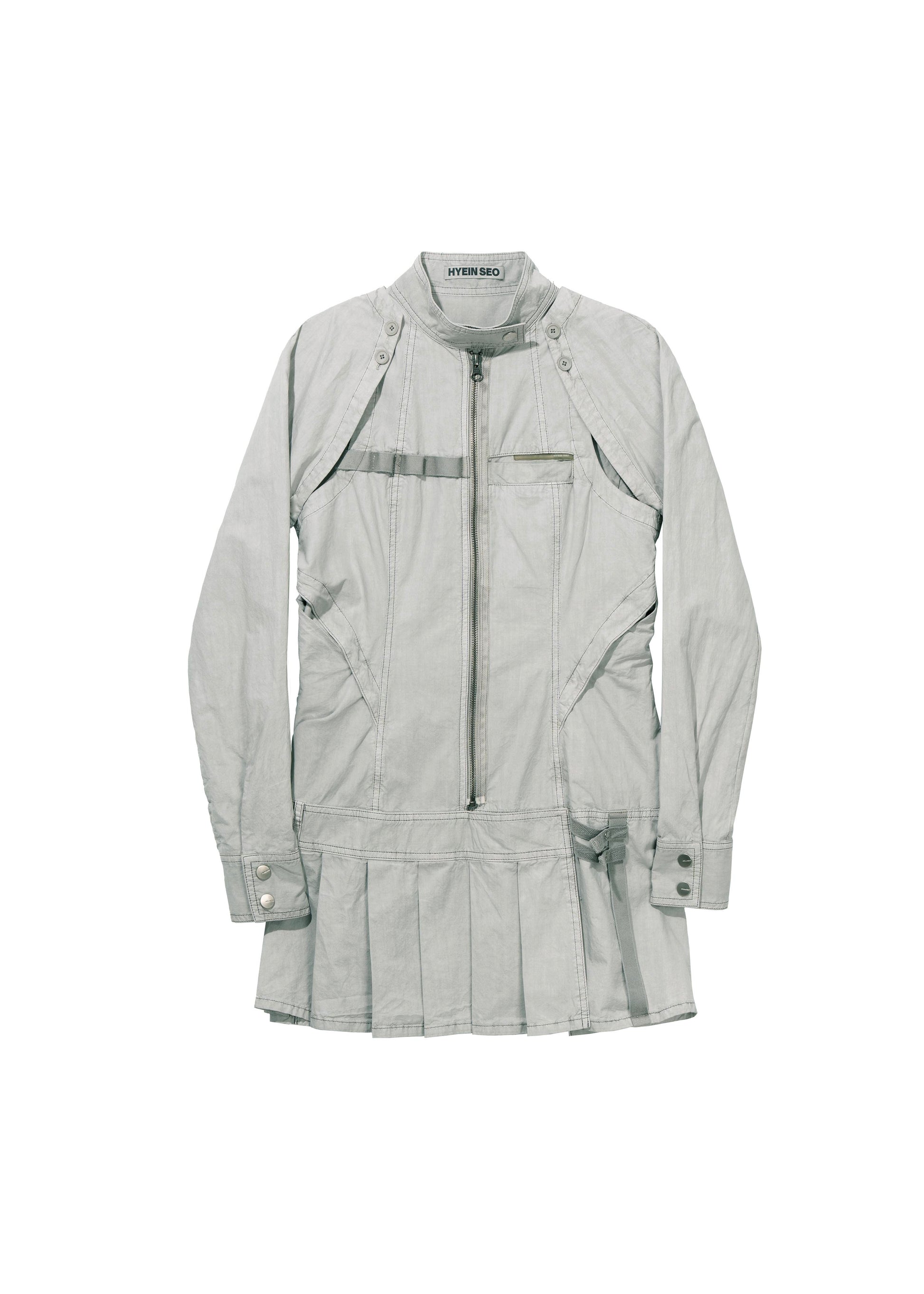 Hyein Seo - Convertible Dress w/ Waist Bag (Moon Grey) product image 9 | TRAB K-Fashion Australia