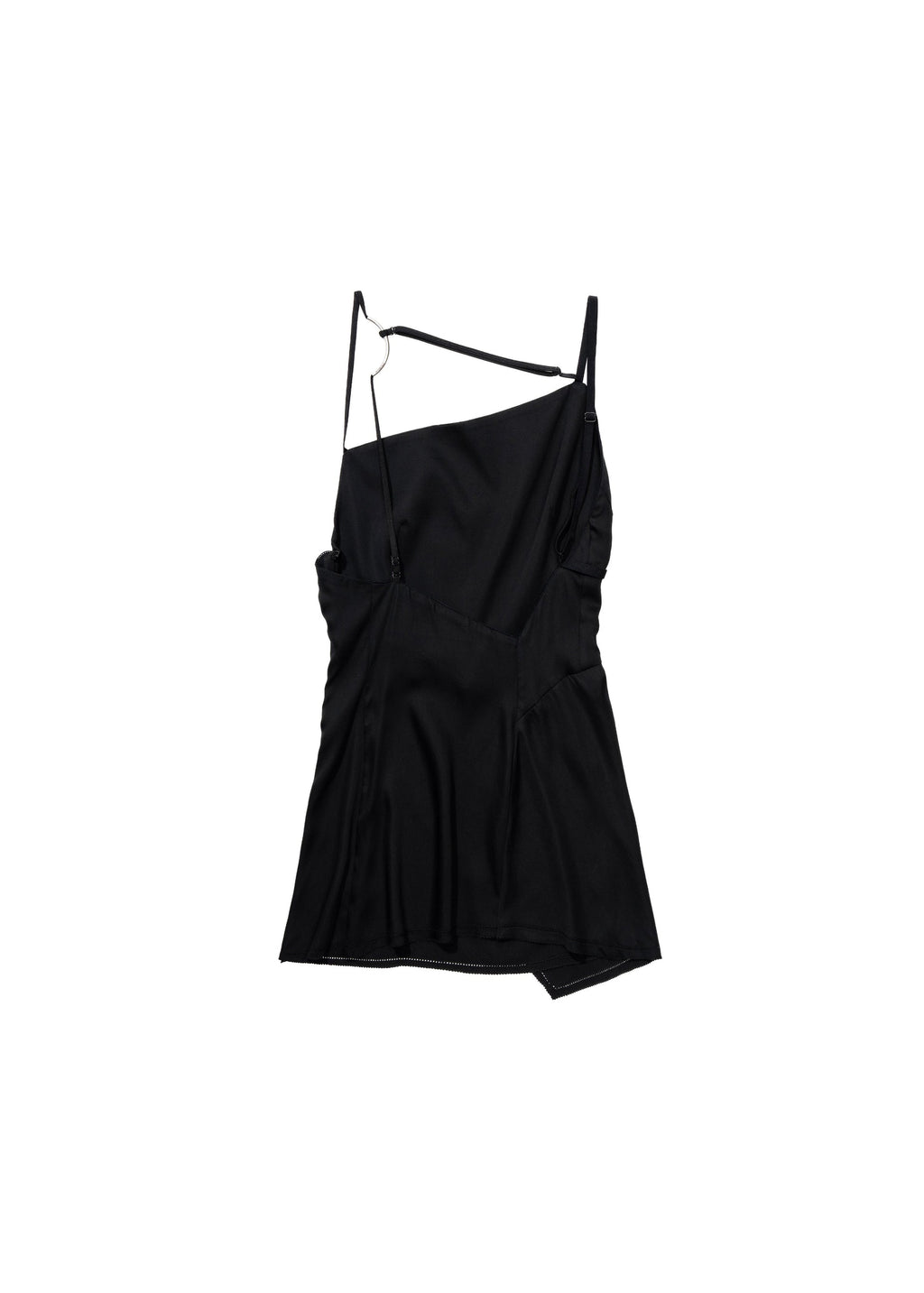 Hyein Seo - Satin Mini Dress (Black) product image 6 | TRAB K-Fashion Australia