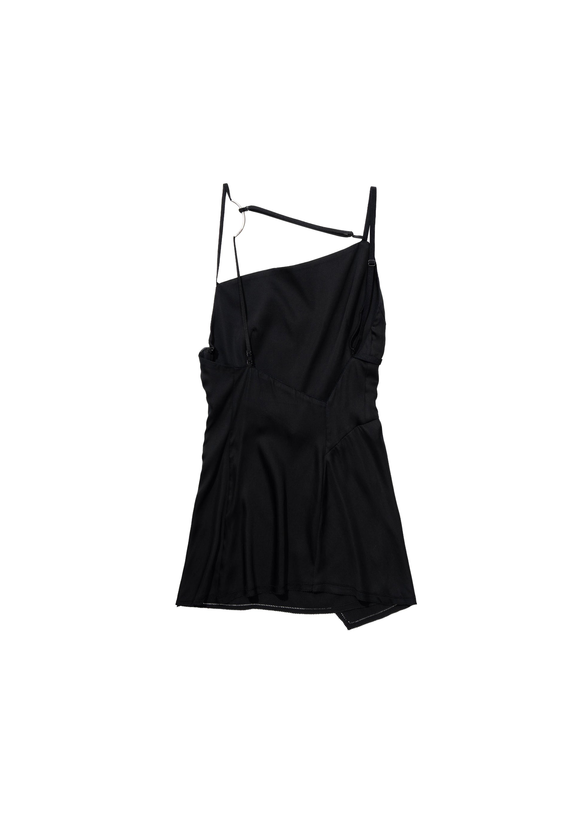 Hyein Seo - Satin Mini Dress (Black) product image 6 | TRAB K-Fashion Australia