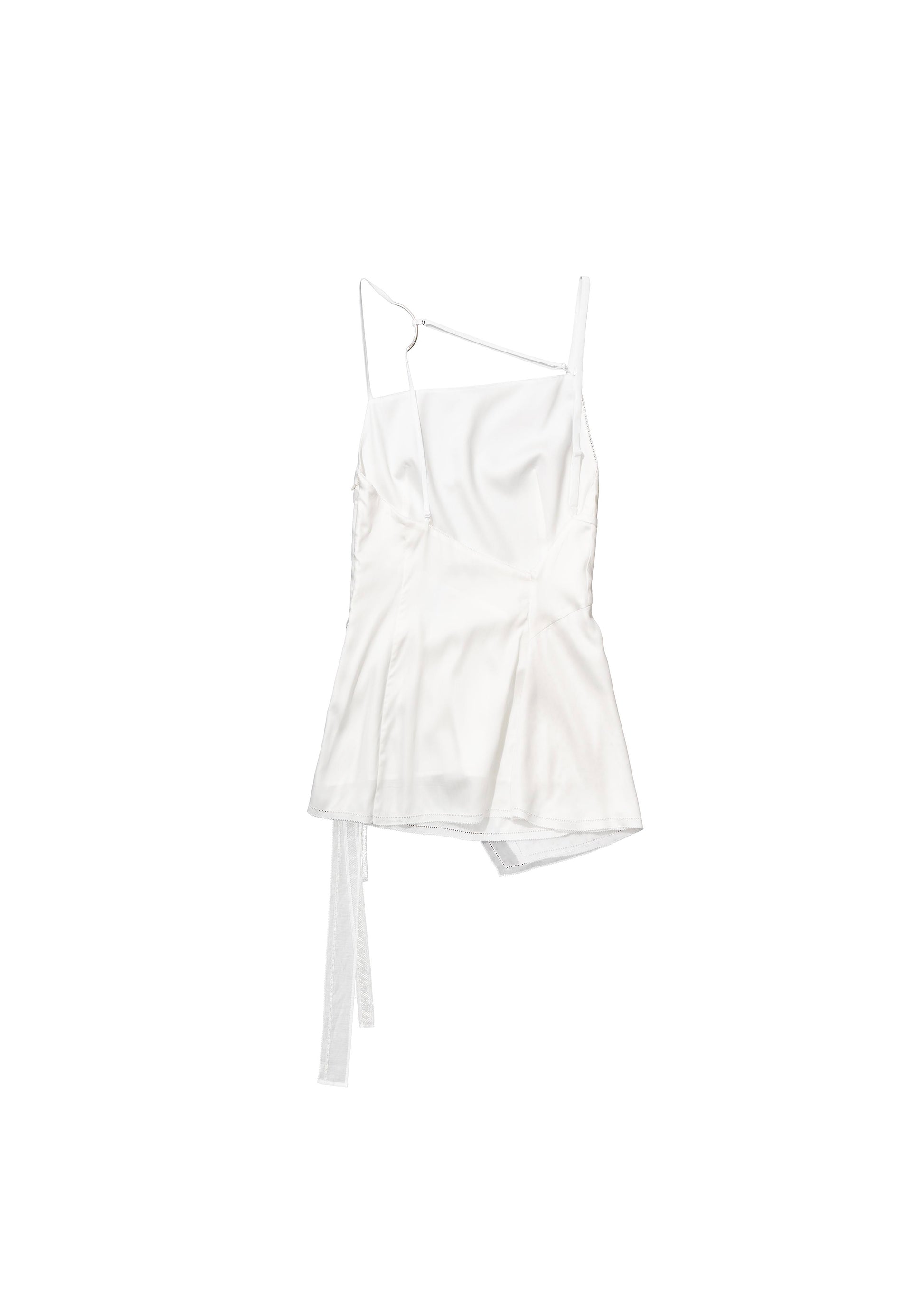 Hyein Seo - Satin Mini Dress (White) product image 6 | TRAB K-Fashion Australia