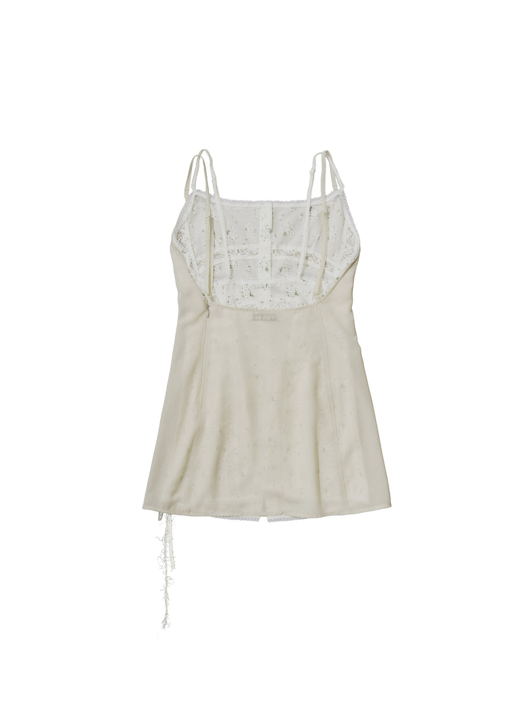 Hyein Seo - Double Layer Slip Dress (Fog Green) product image 6 | TRAB K-Fashion Australia