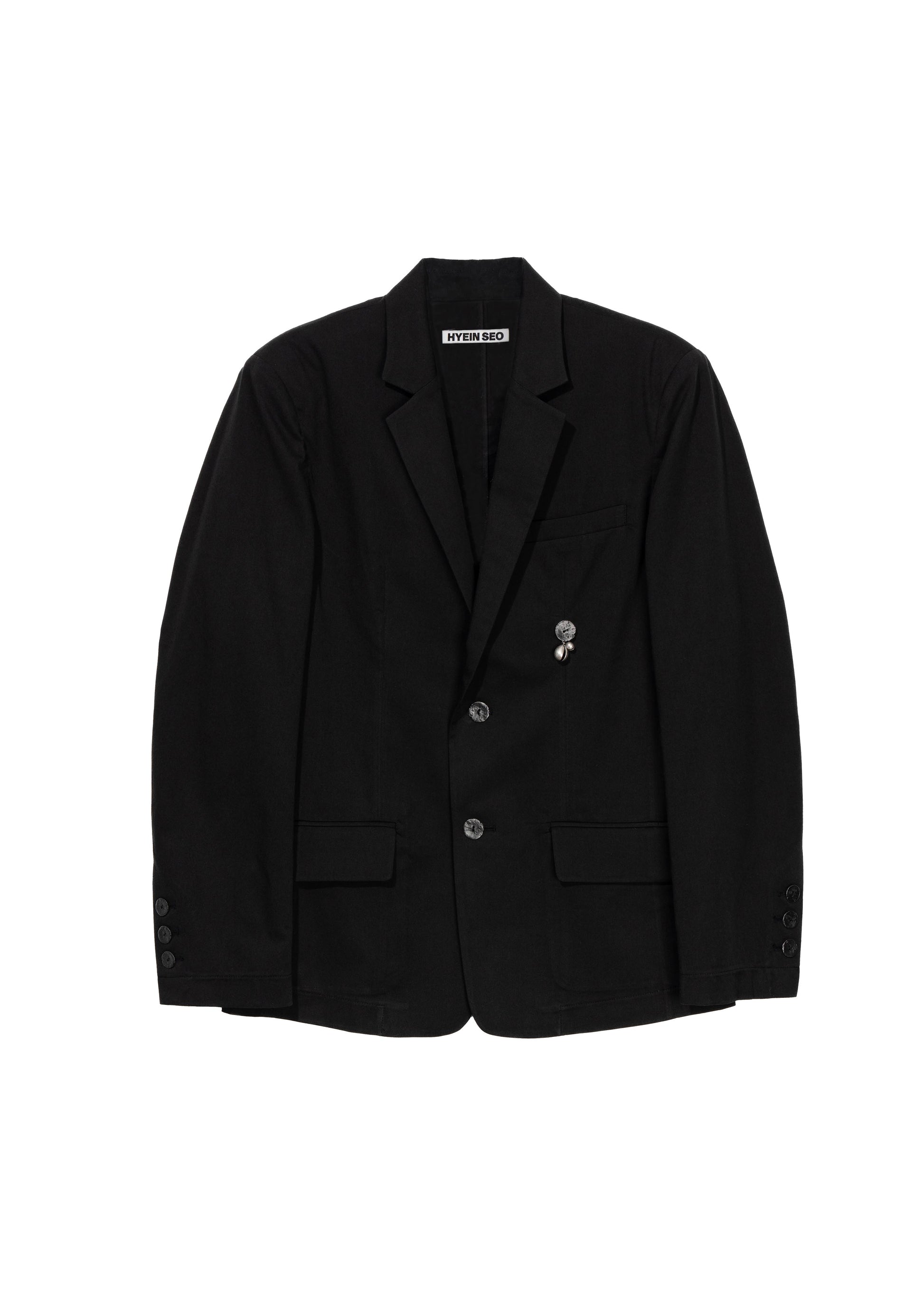 Hyein Seo - Seed Charm Blazer (Black) product image 5 | TRAB K-Fashion Australia