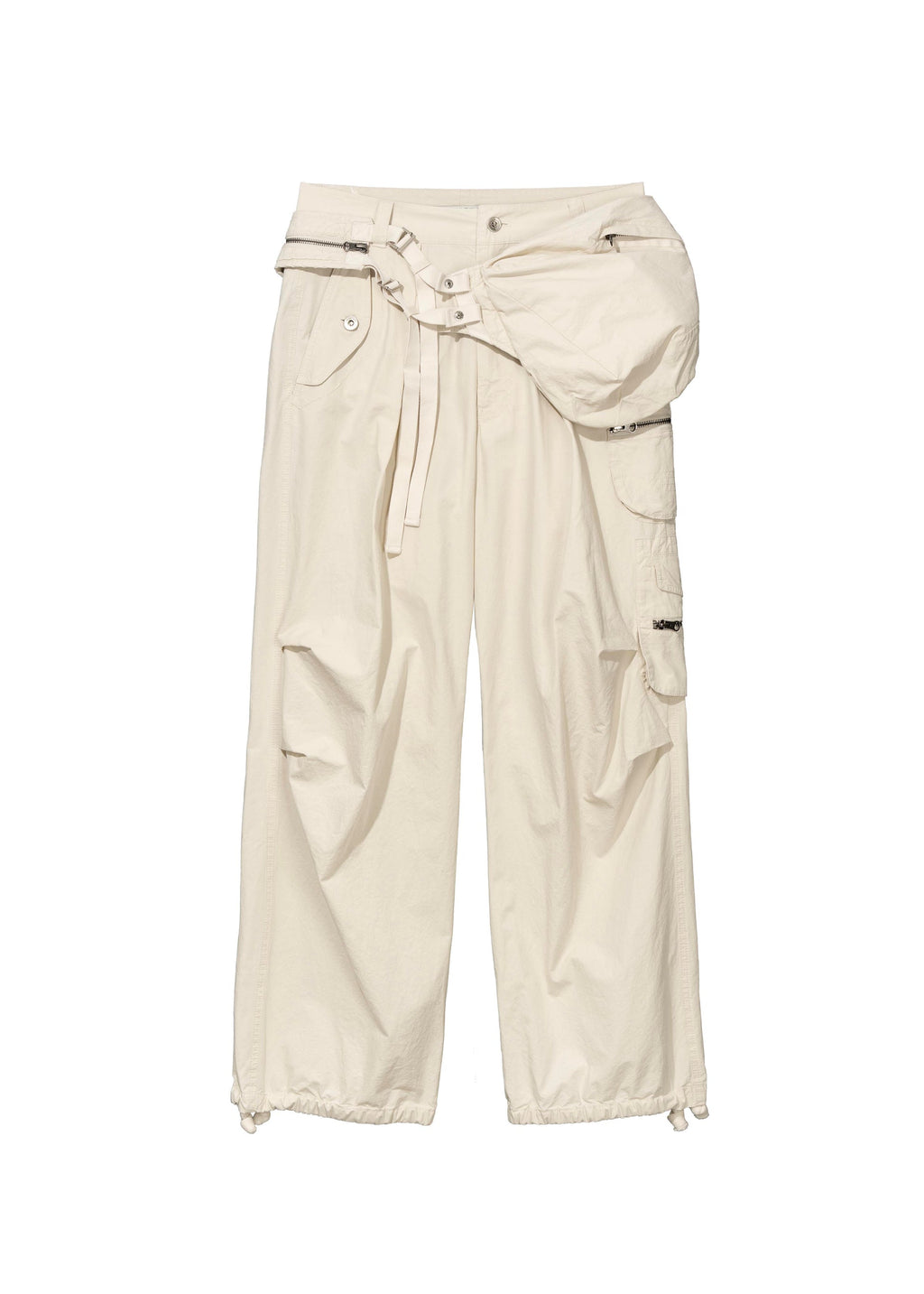 Hyein Seo - Pocket Pants w/ Waist Bag (Ivory) product image 9 | TRAB K-Fashion Australia
