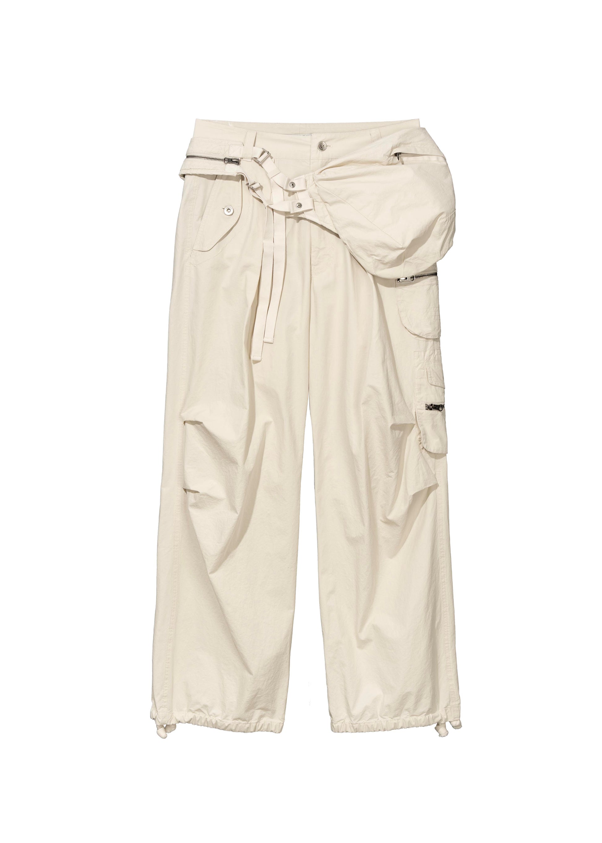 Hyein Seo - Pocket Pants w/ Waist Bag (Ivory) product image 9 | TRAB K-Fashion Australia