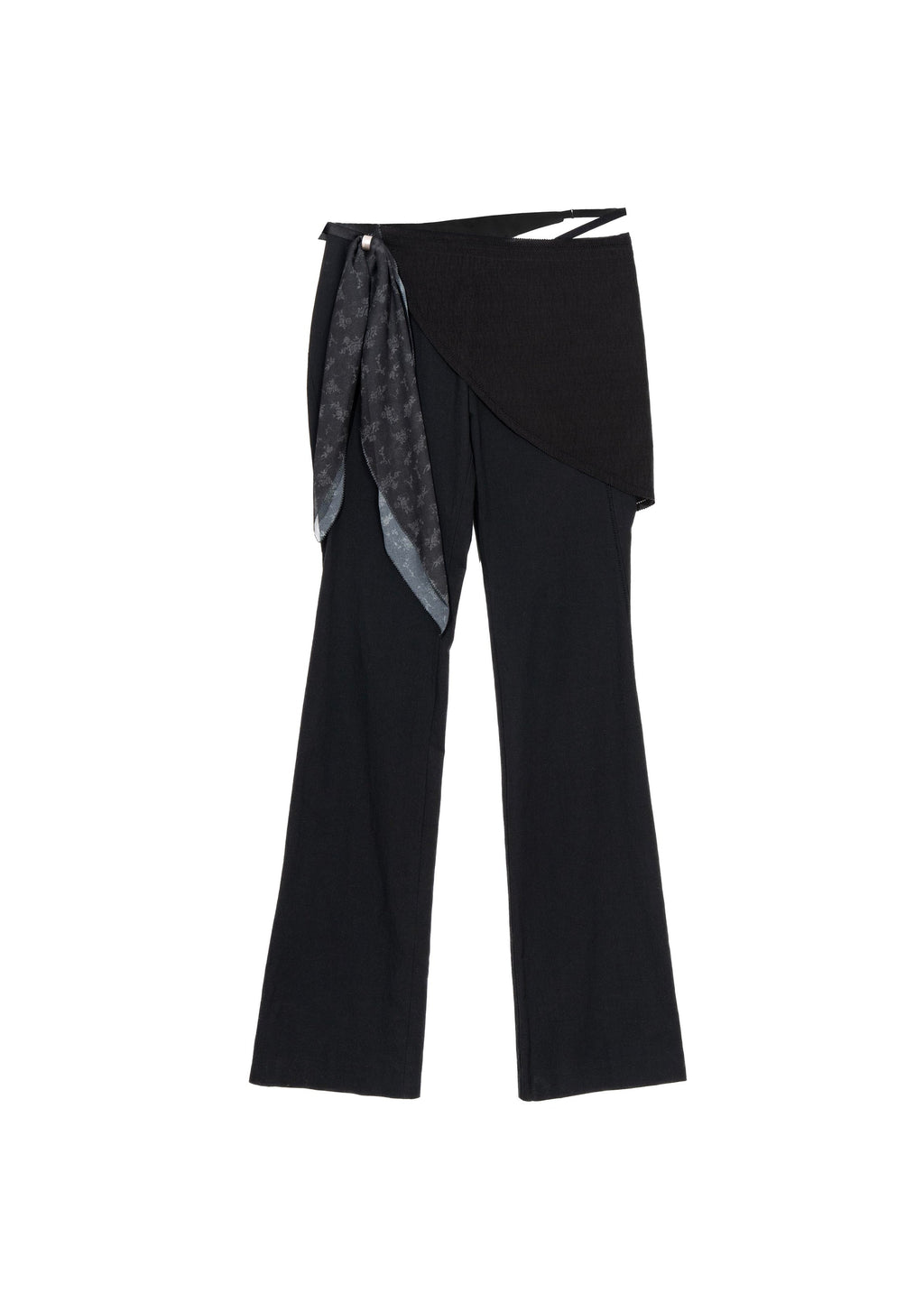 Hyein Seo - Tie Scarf Pants (Black) product image 5 | TRAB K-Fashion Australia