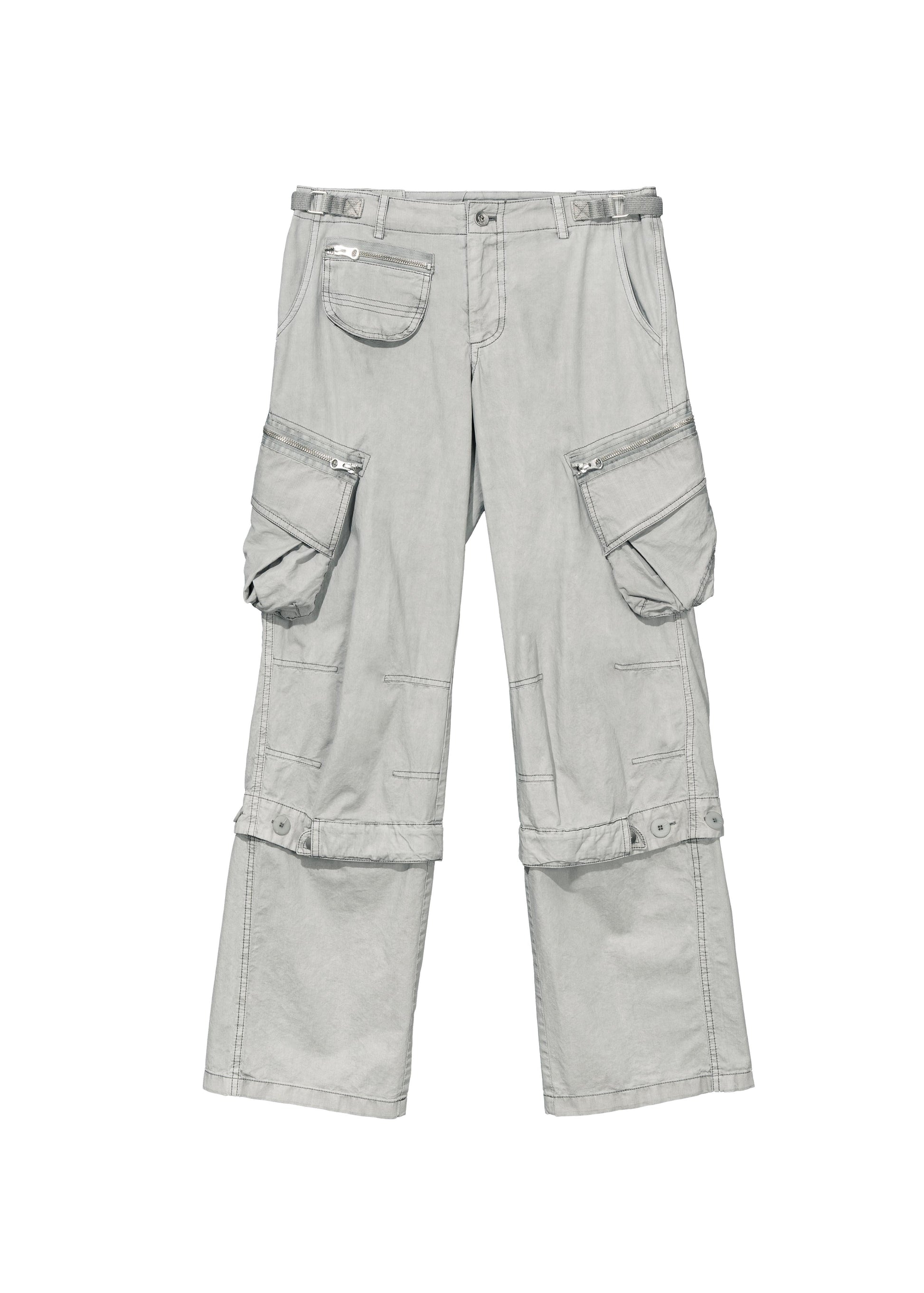 Hyein Seo - Convertible Pocket Pants (Moon Grey) product image 1 | TRAB K-Fashion Australia