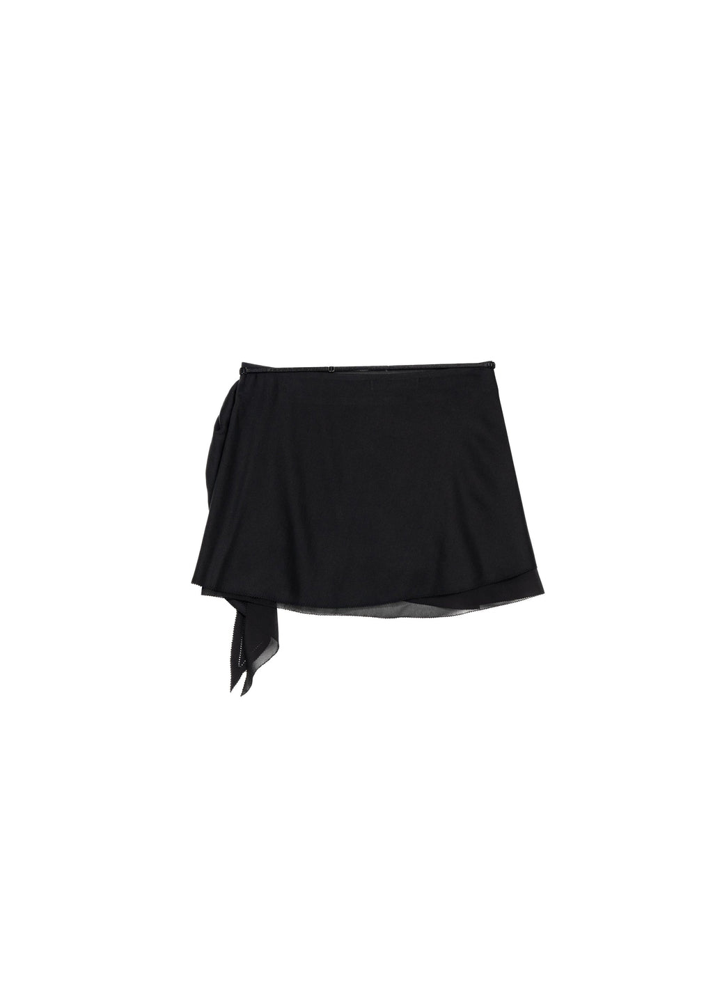 Hyein Seo - Tied Mini Skirt (Black) product image 6 | TRAB K-Fashion Australia