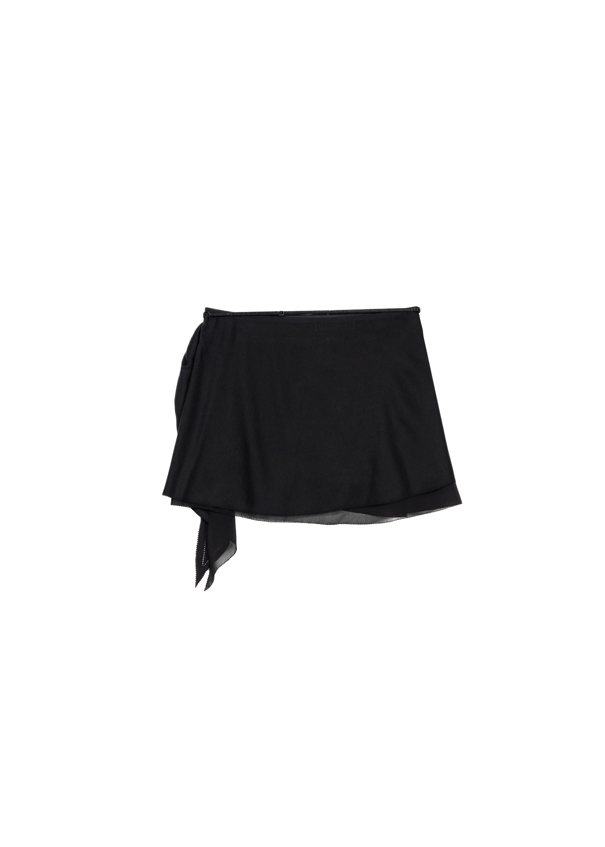 Hyein Seo - Tied Mini Skirt (Black) product image 6 | TRAB K-Fashion Australia