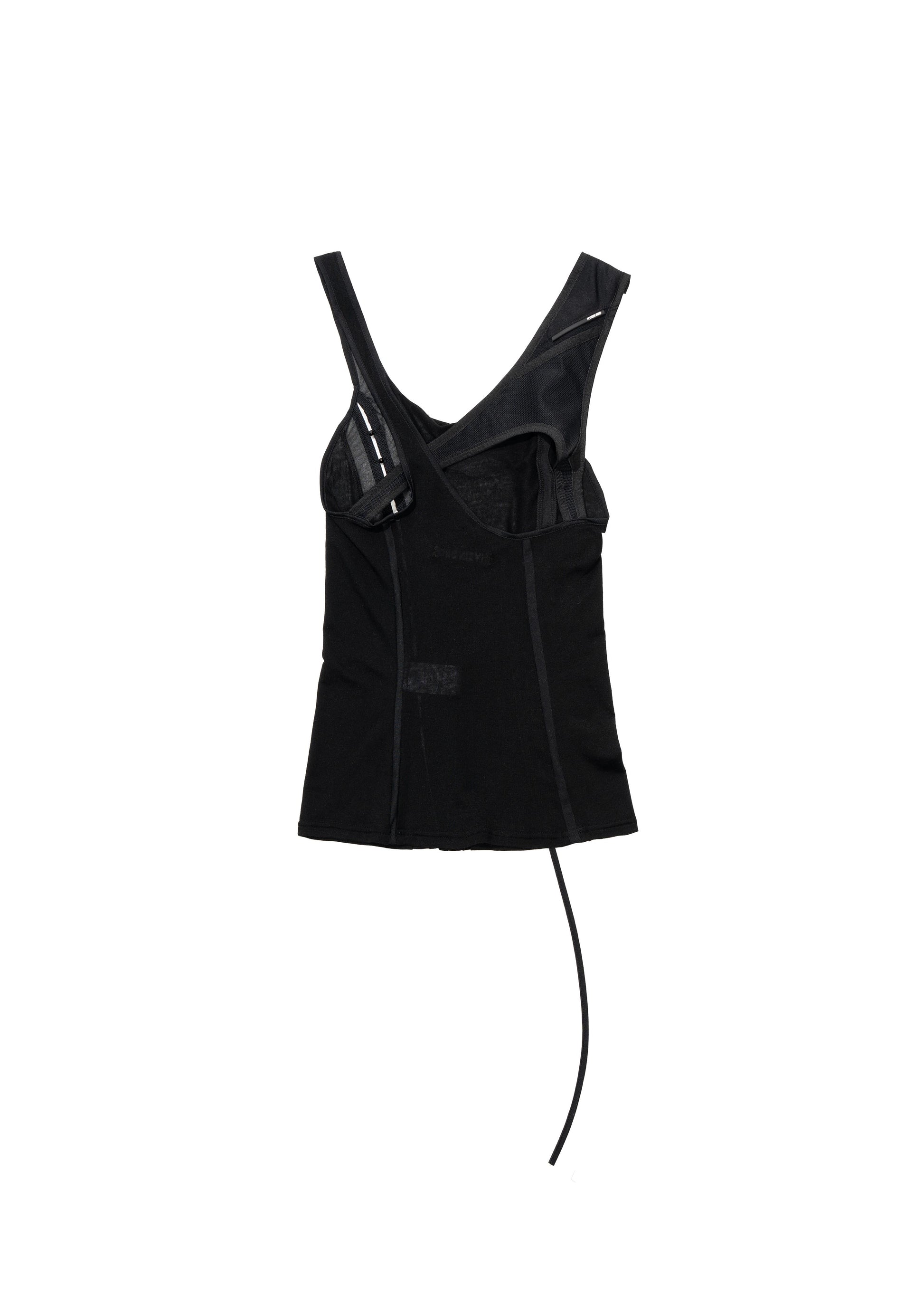 Hyein Seo - Beaded Strap Top (Black) product image 5 | TRAB K-Fashion Australia