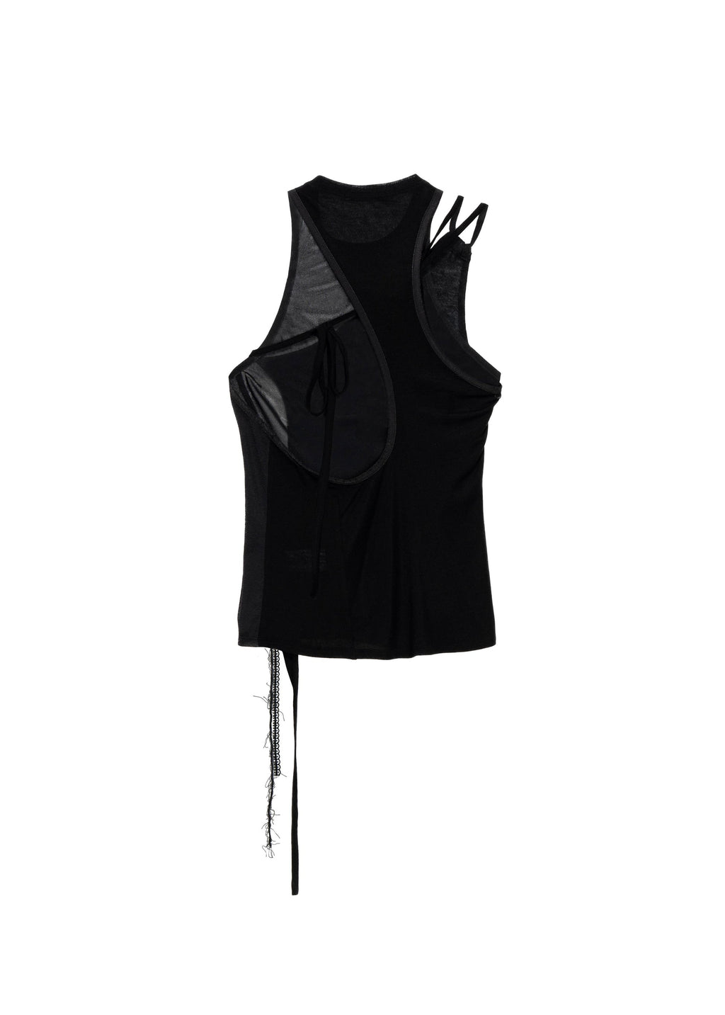 Hyein Seo - Layered Halter Top (Black) product image 4 | TRAB K-Fashion Australia