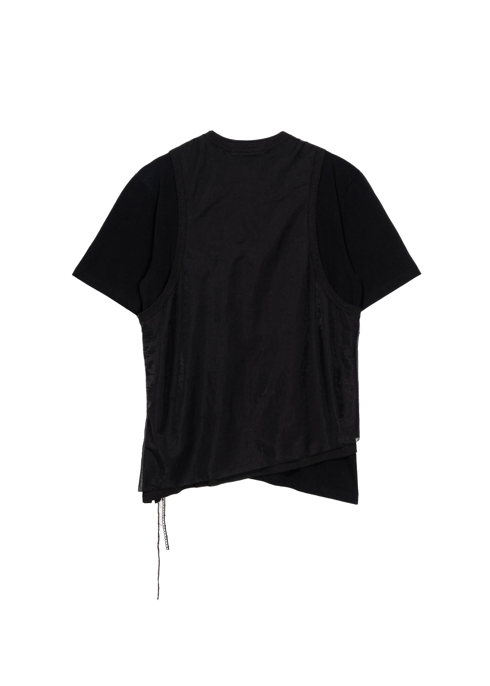 Hyein Seo - Double Layer T-Shirt (Black) product image 8 | TRAB K-Fashion Australia