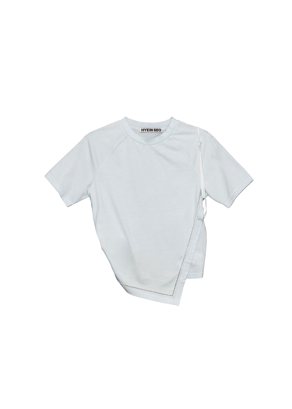 Hyein Seo - Hemstitch Crop Top (Sky Blue) product image 5 | TRAB K-Fashion Australia