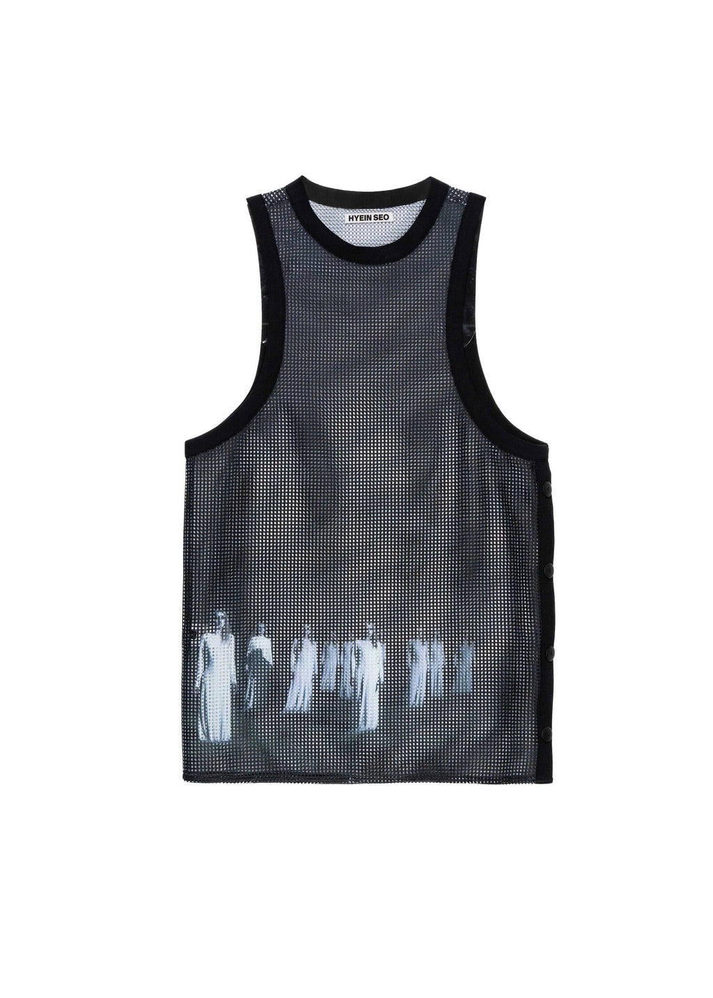 Hyein Seo - "JR" Mesh Sleeveless (Black) product image 9 | TRAB K-Fashion Australia