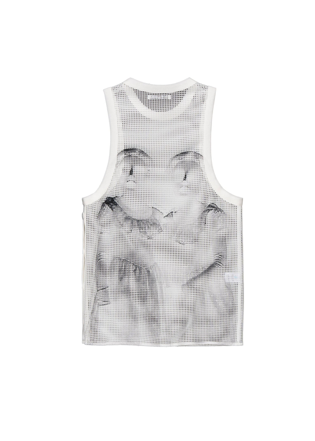 Hyein Seo - "JR" Mesh Sleeveless (White) product image 8 | TRAB K-Fashion Australia