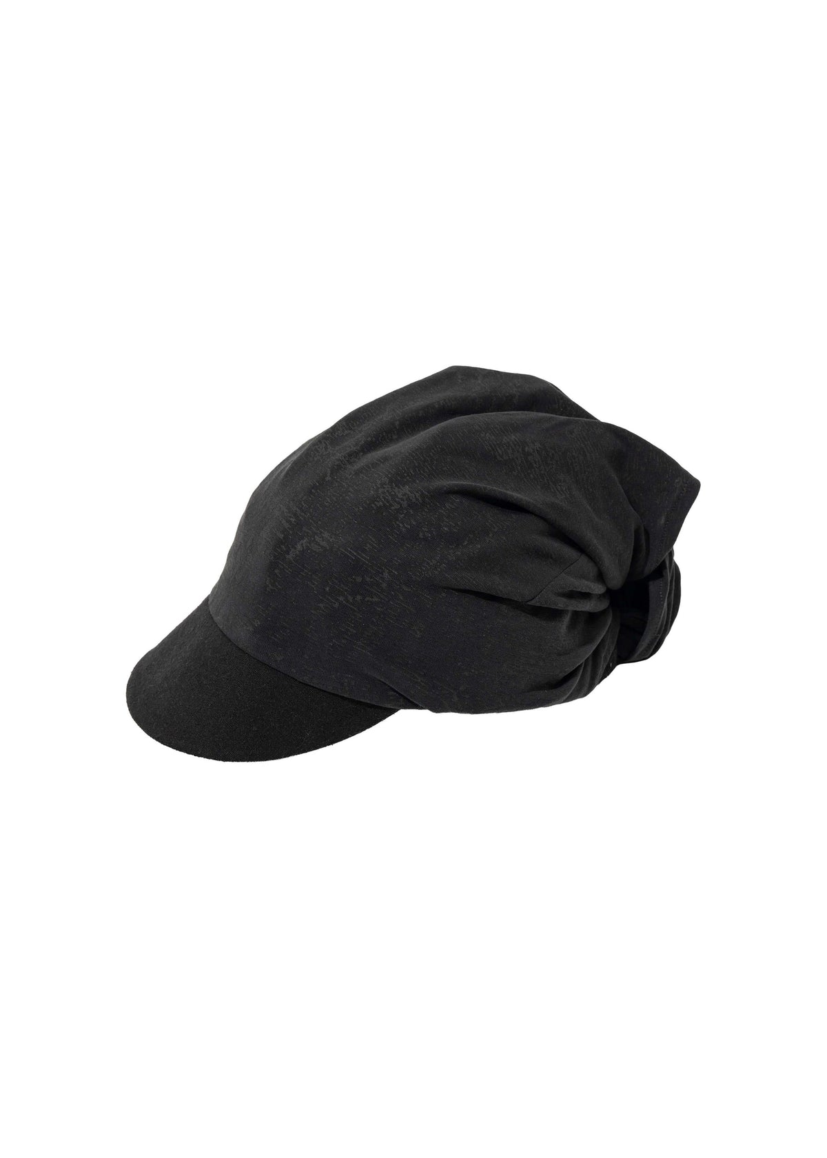 Hyein Seo - Layered Scarf Cap (Black) product image 7 | TRAB K-Fashion Australia