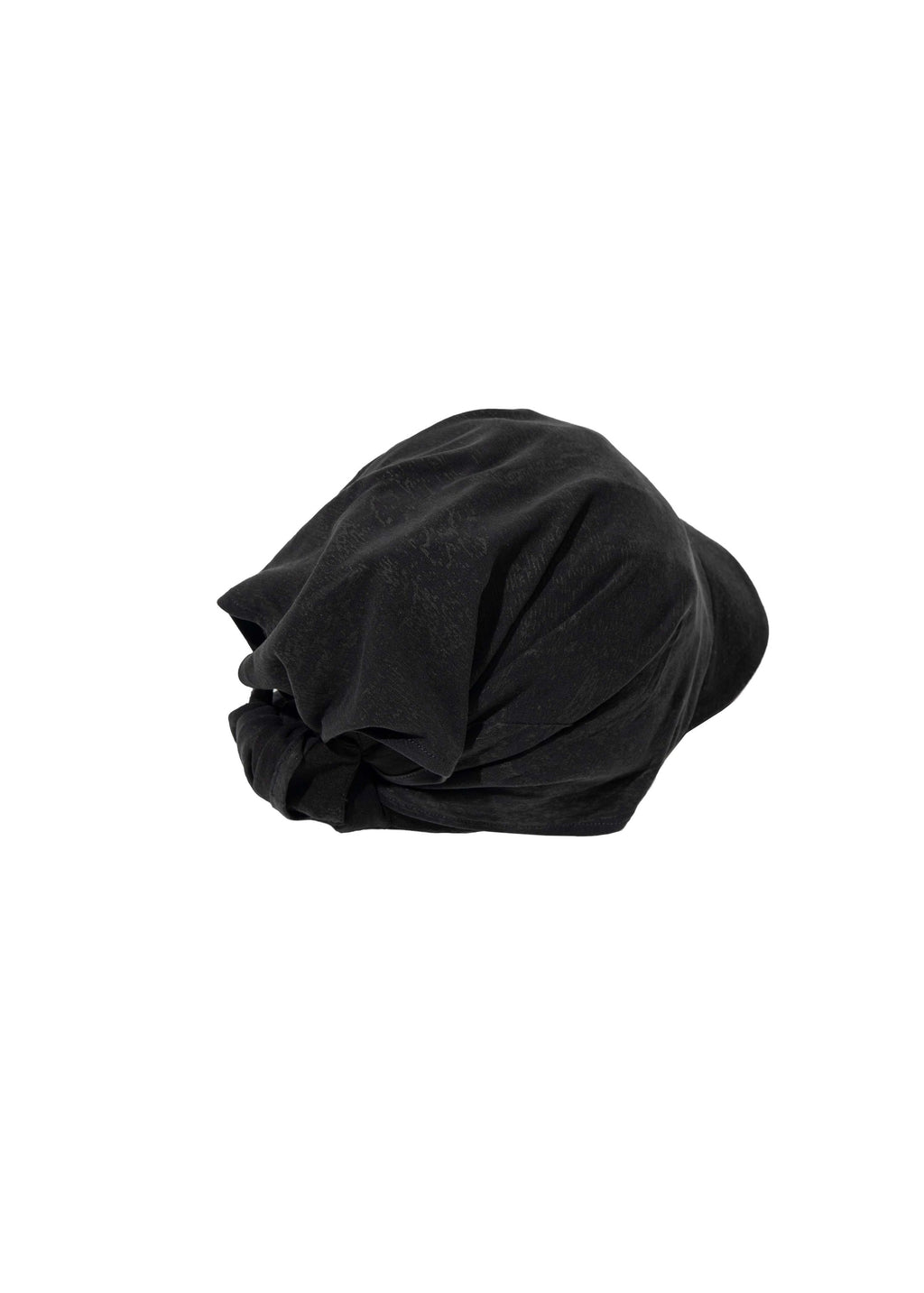 Hyein Seo - Layered Scarf Cap (Black) product image 8 | TRAB K-Fashion Australia