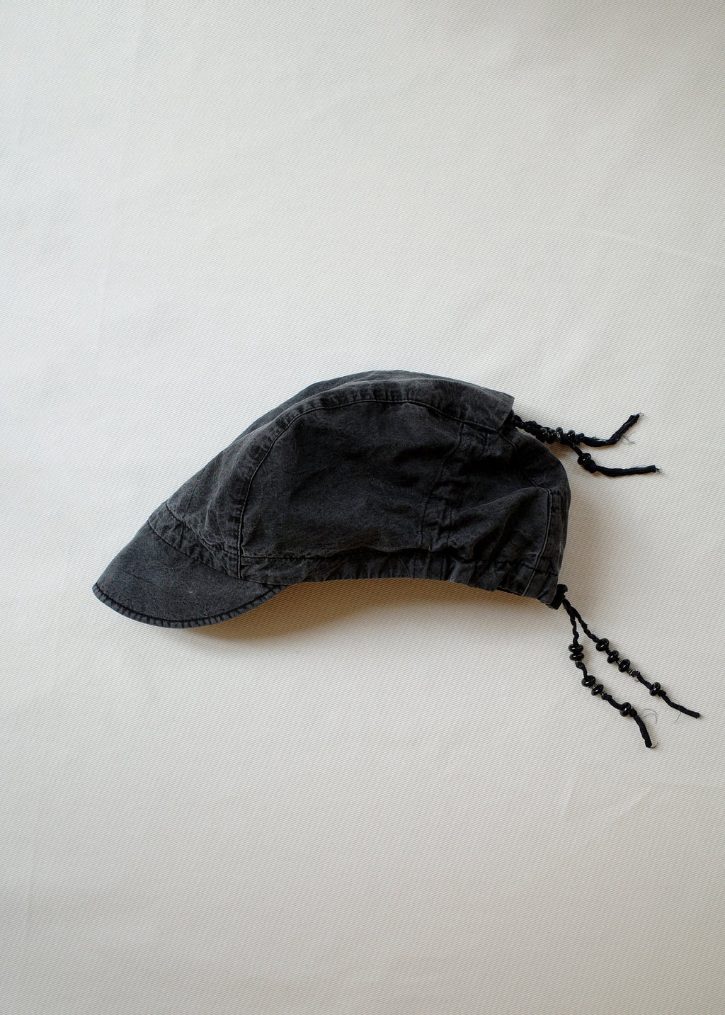 Hyein Seo - Washed Shirring Cap (Black) product image 4 | TRAB K-Fashion Australia
