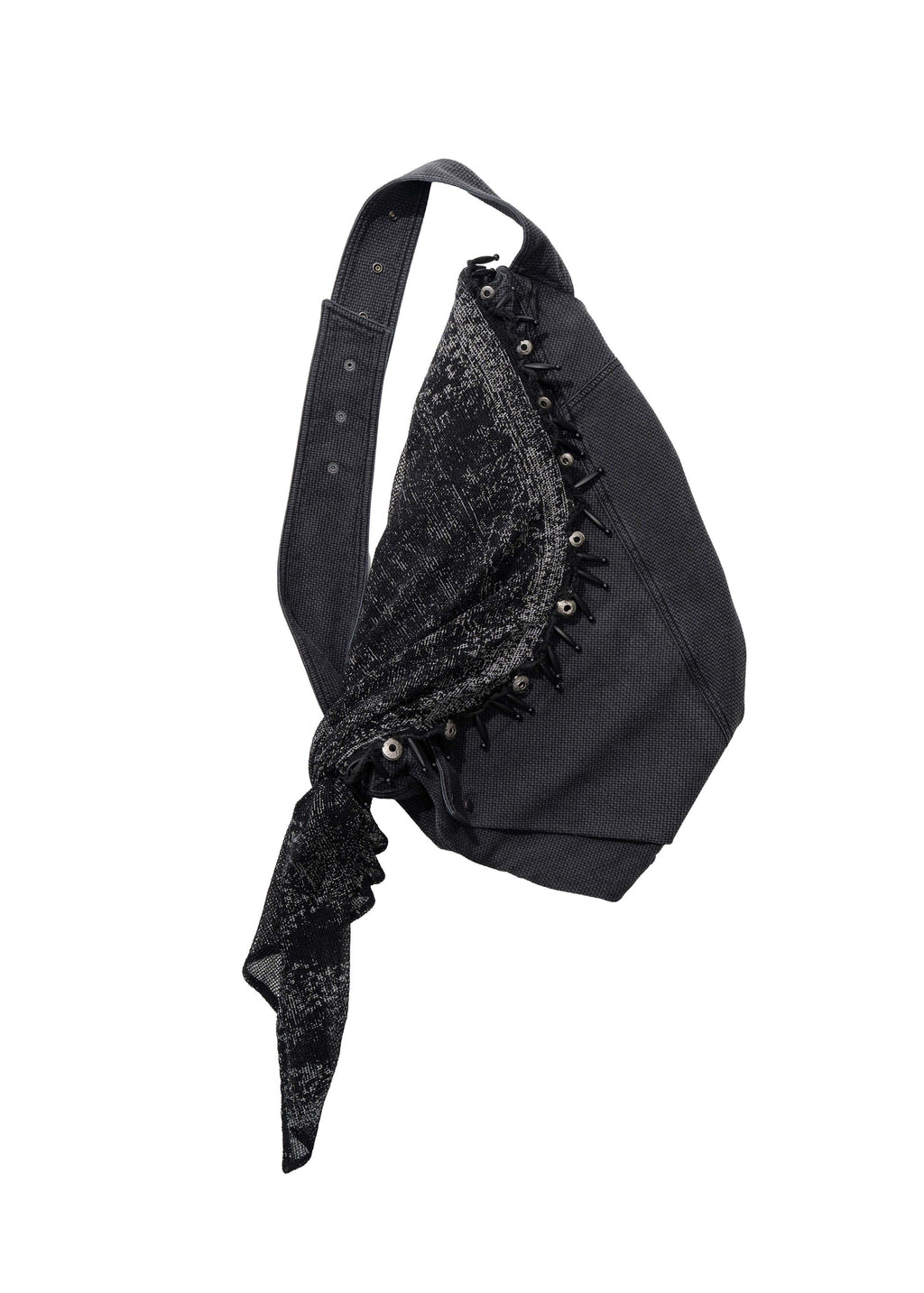 Hyein Seo - Folded Scarf Bag (Midnight) product image 1 | TRAB K-Fashion Australia