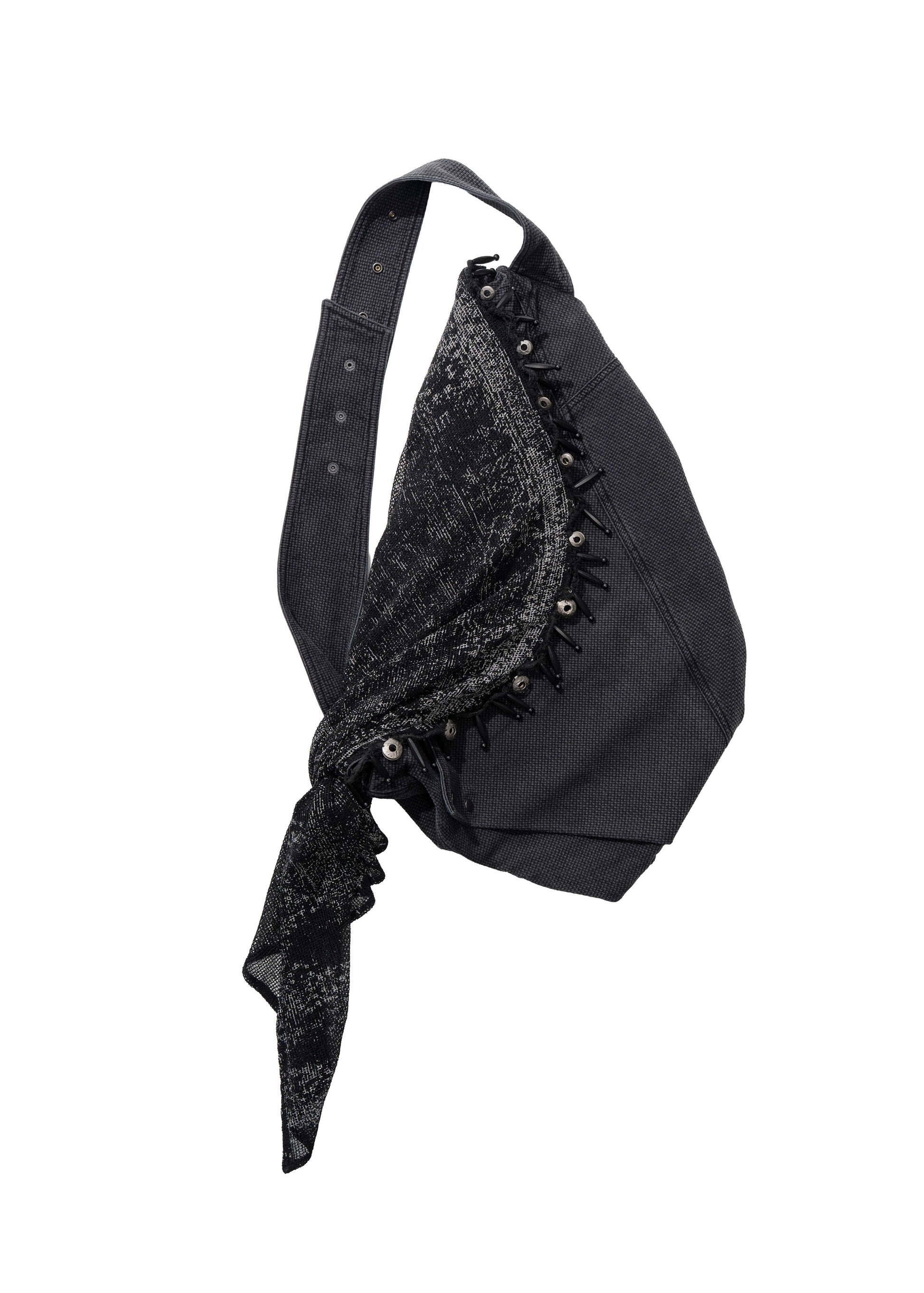 Hyein Seo - Folded Scarf Bag (Midnight) product image 1 | TRAB K-Fashion Australia