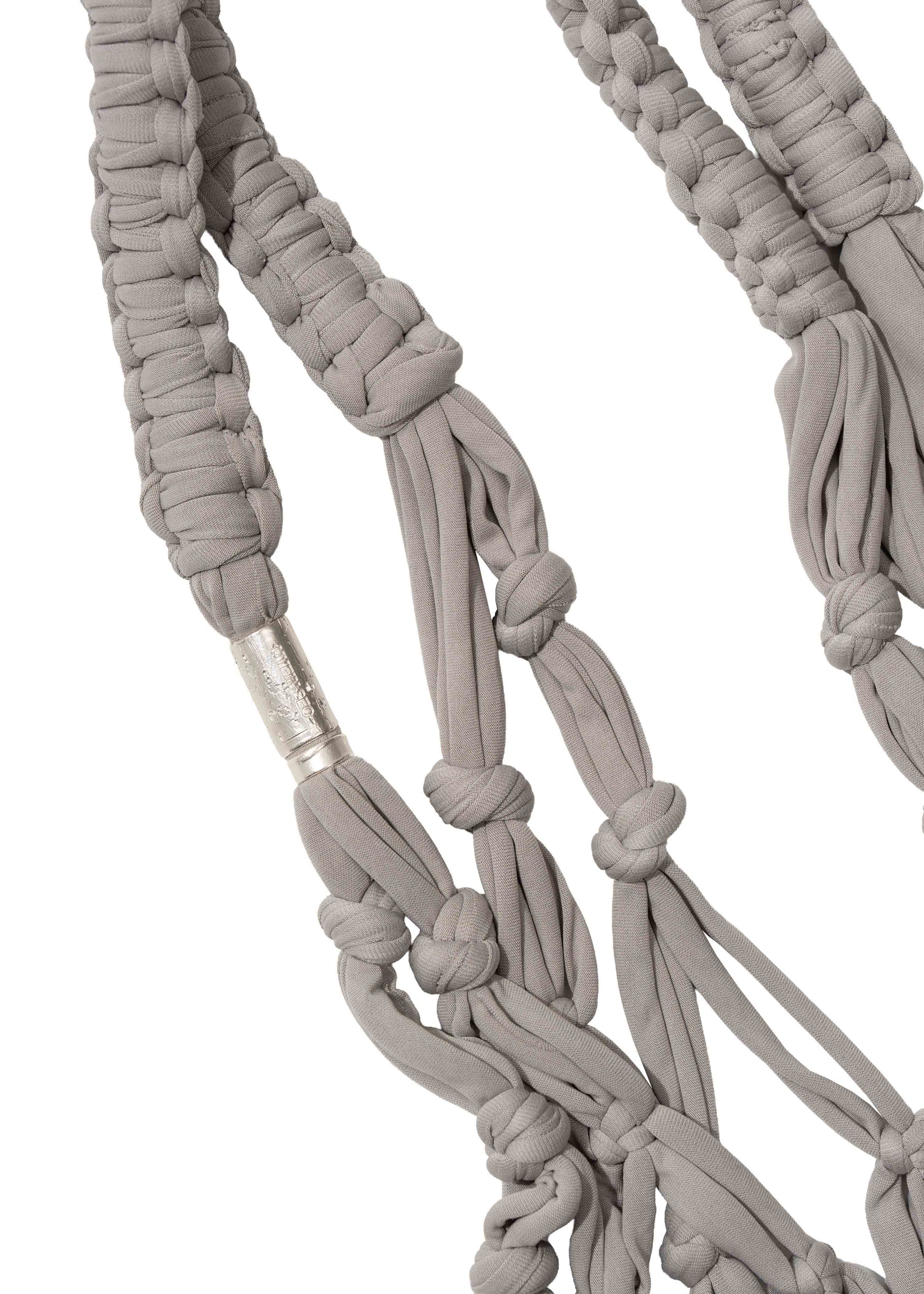 Hyein Seo - Macrame Shoulder Bag (Light Grey) product image 9 | TRAB K-Fashion Australia