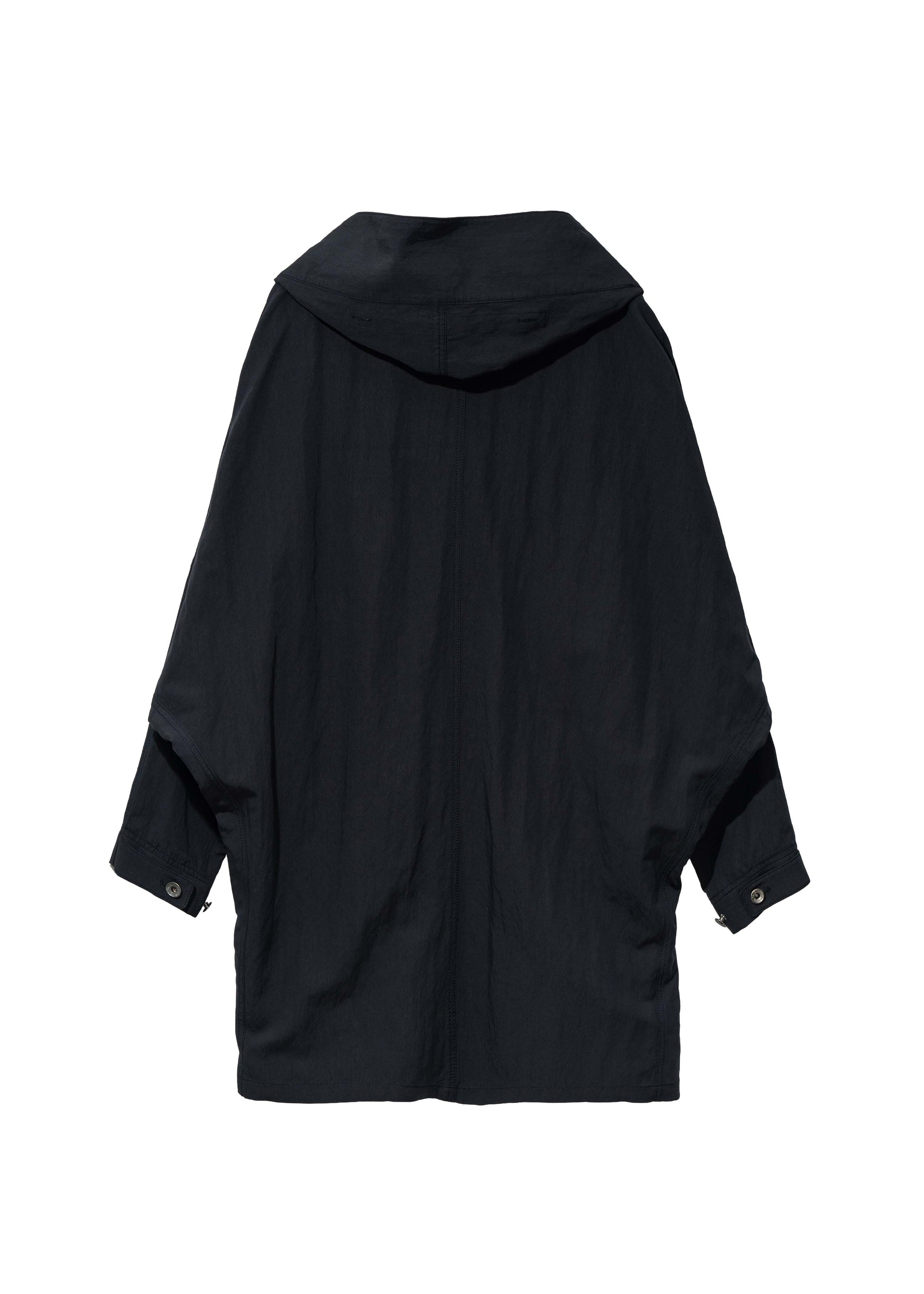 Hyein Seo - Hooded Coat w/ Graphic Muffler (Midnight) product image 6 | TRAB K-Fashion Australia