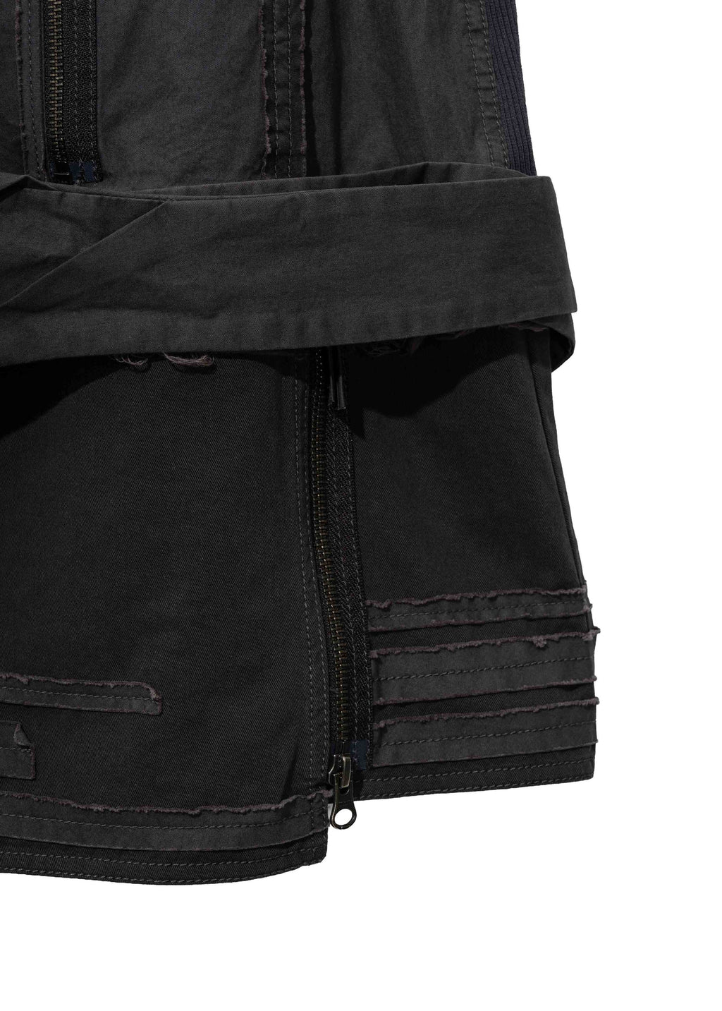 Hyein Seo - Sleeveless Moto Dress w/ Belt Bag (Charcoal) product image 8 | TRAB K-Fashion Australia