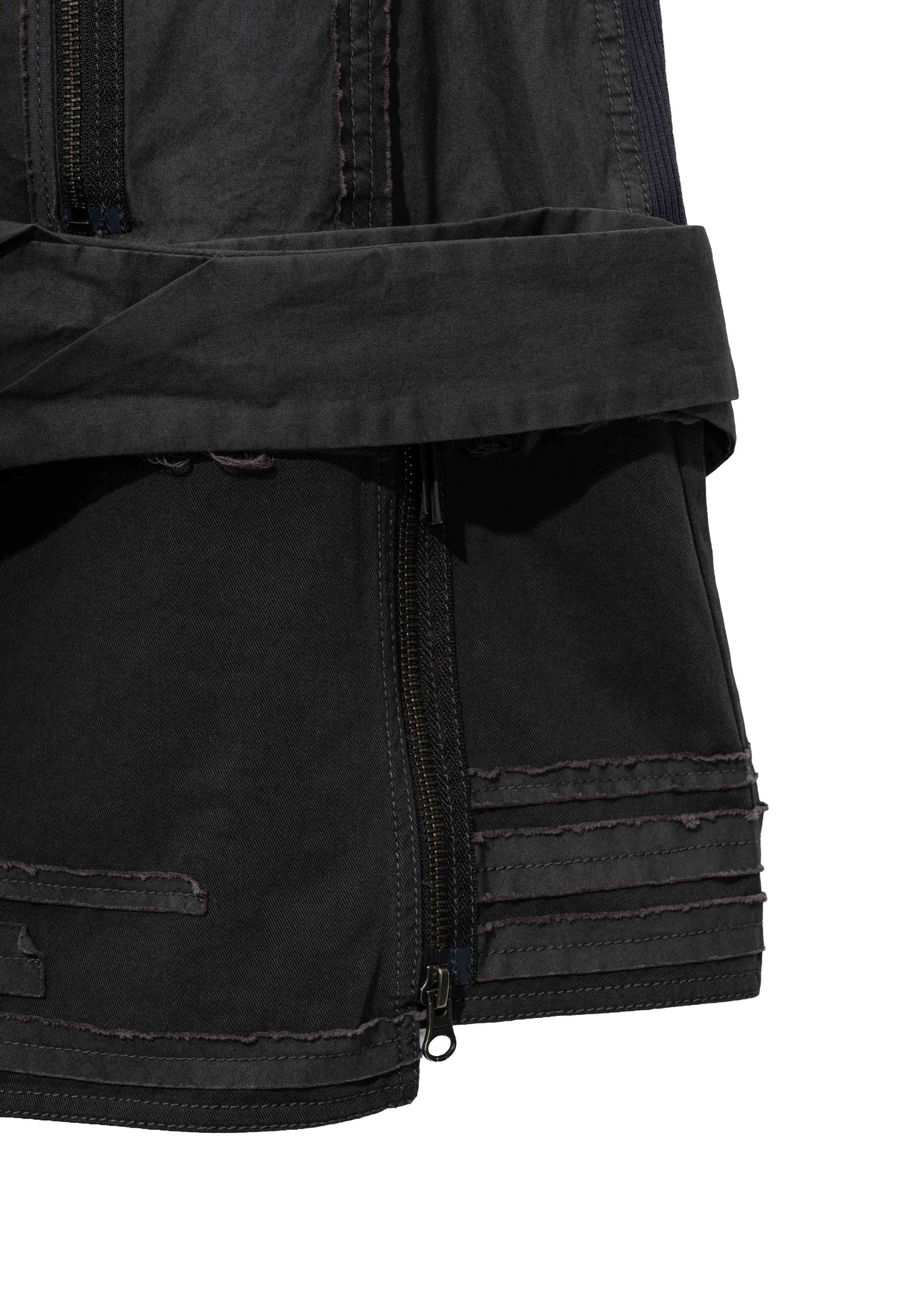 Hyein Seo - Sleeveless Moto Dress w/ Belt Bag (Charcoal) product image 8 | TRAB K-Fashion Australia