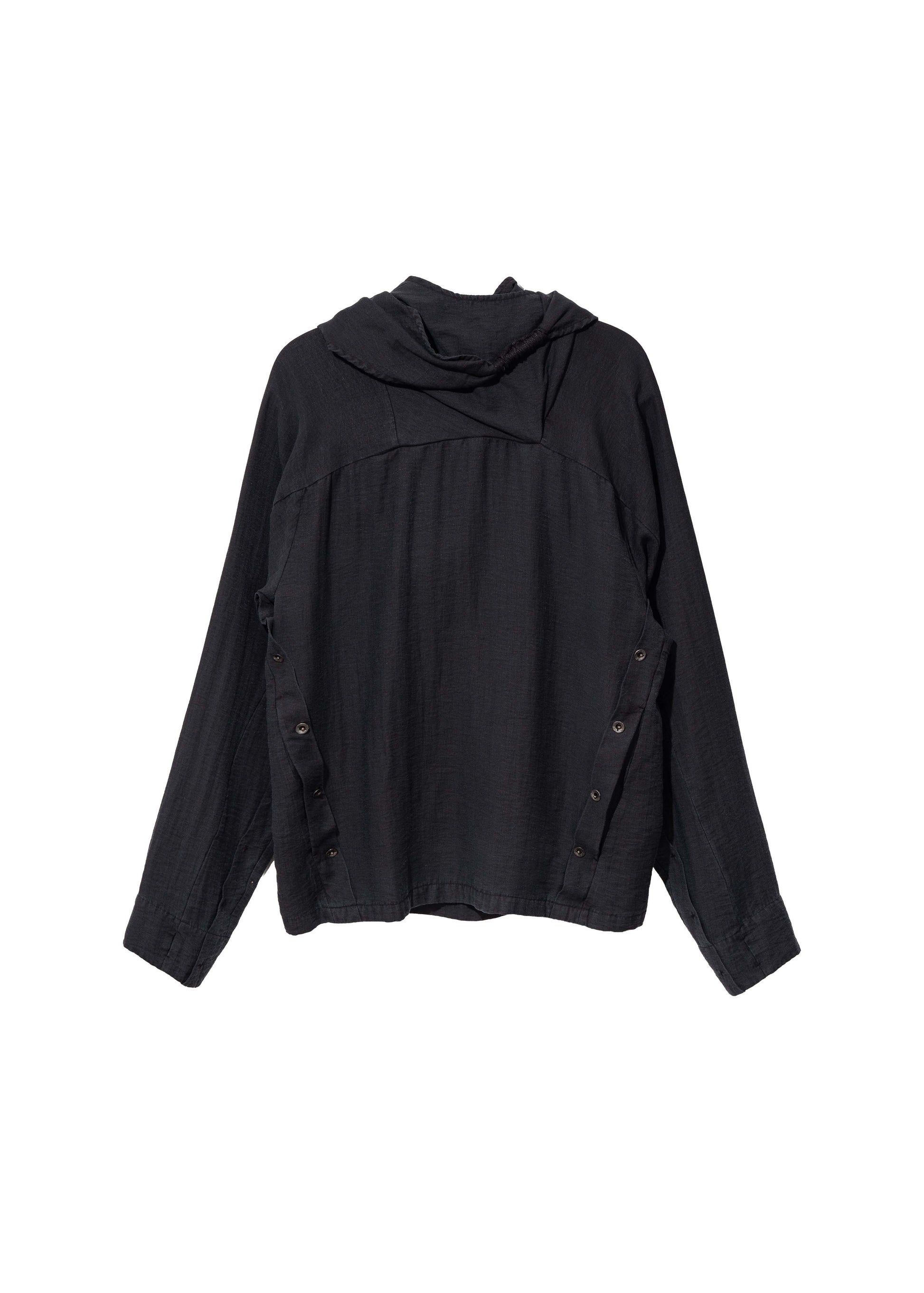 Hyein Seo - Scarf Hoodie (Midnight) product image 7 | TRAB K-Fashion Australia
