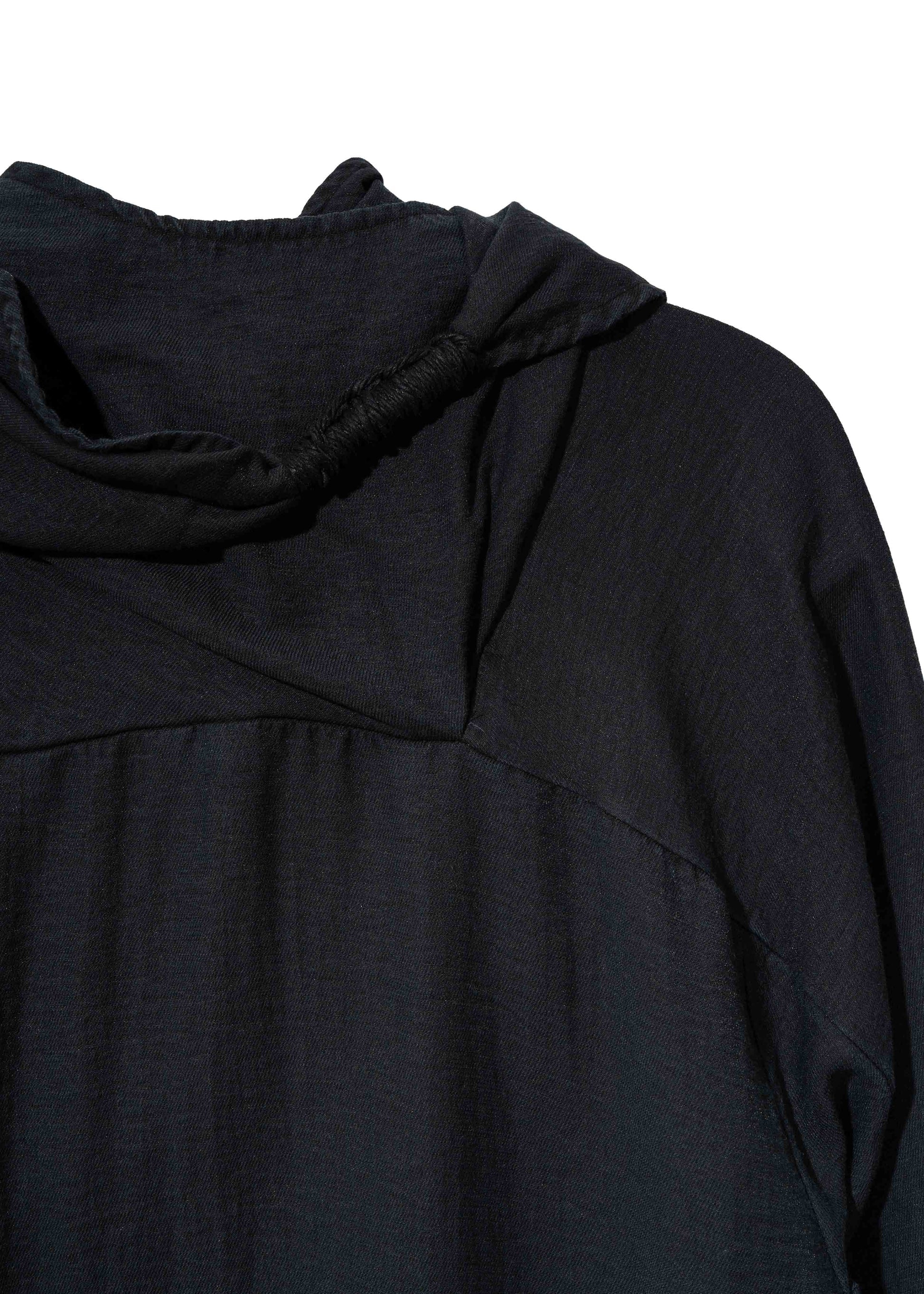 Hyein Seo - Scarf Hoodie (Midnight) product image 9 | TRAB K-Fashion Australia